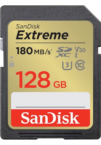 Speicherkarte »Extreme 128GB«, (UHS Class 3 180 MB/s Lesegeschwindigkeit)