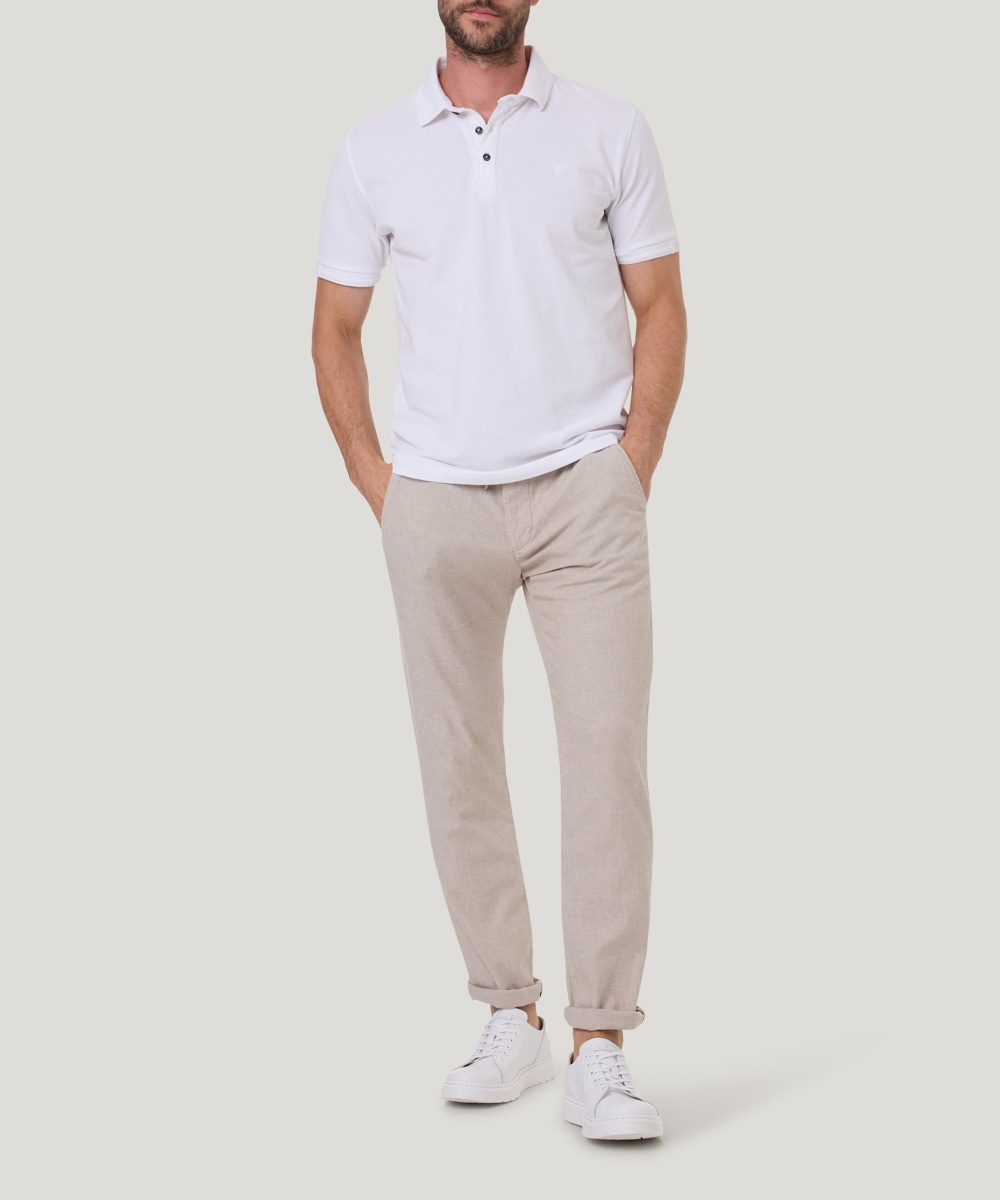Pioneer Authentic Jeans Poloshirt, mit Logostickerei