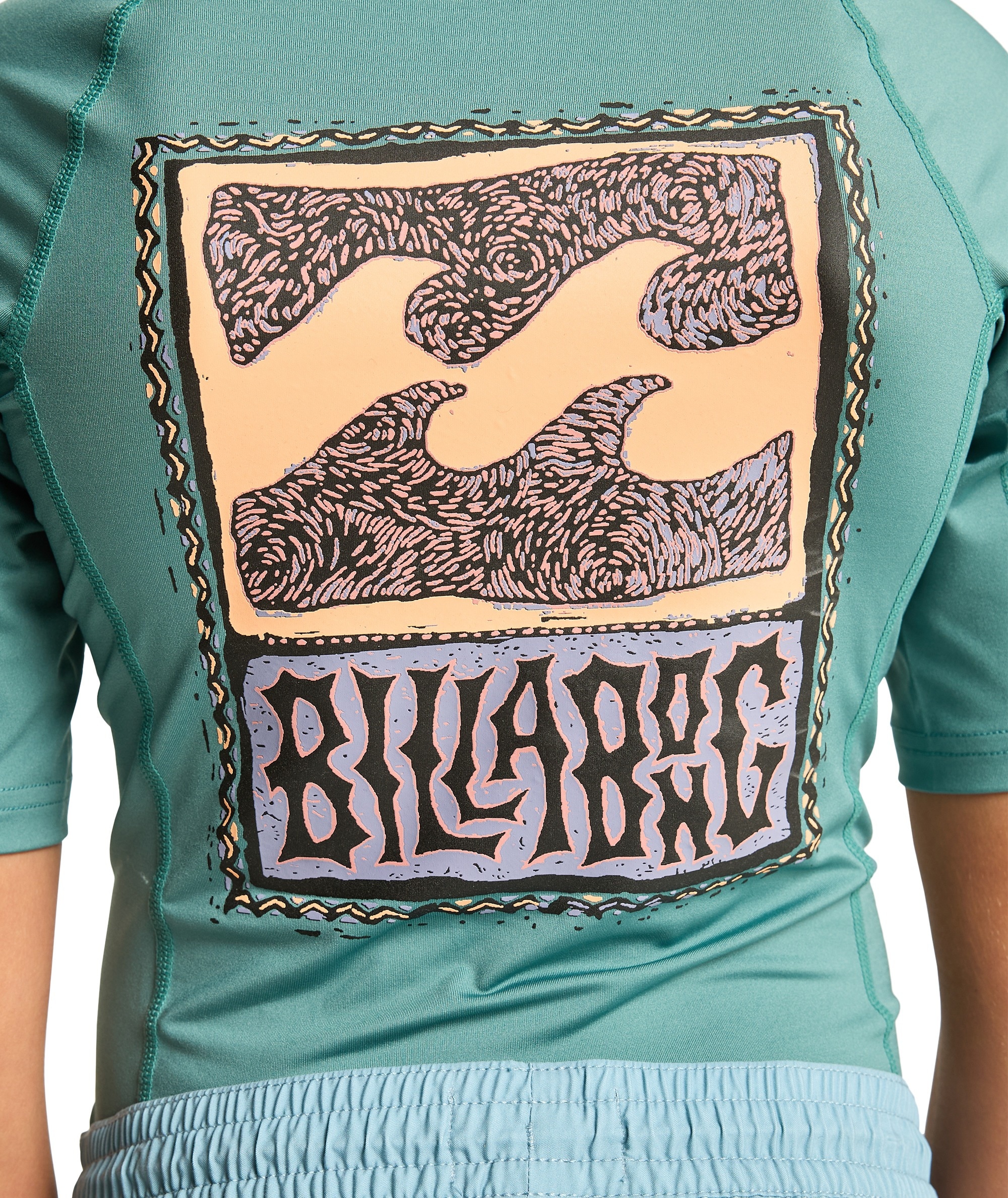 Billabong T-shirt de plage »RE ISHORT SLEEVEUE SHORT SLEEVE BOY« für Kinder und Jugendliche, mit Elasthan-Anteil
