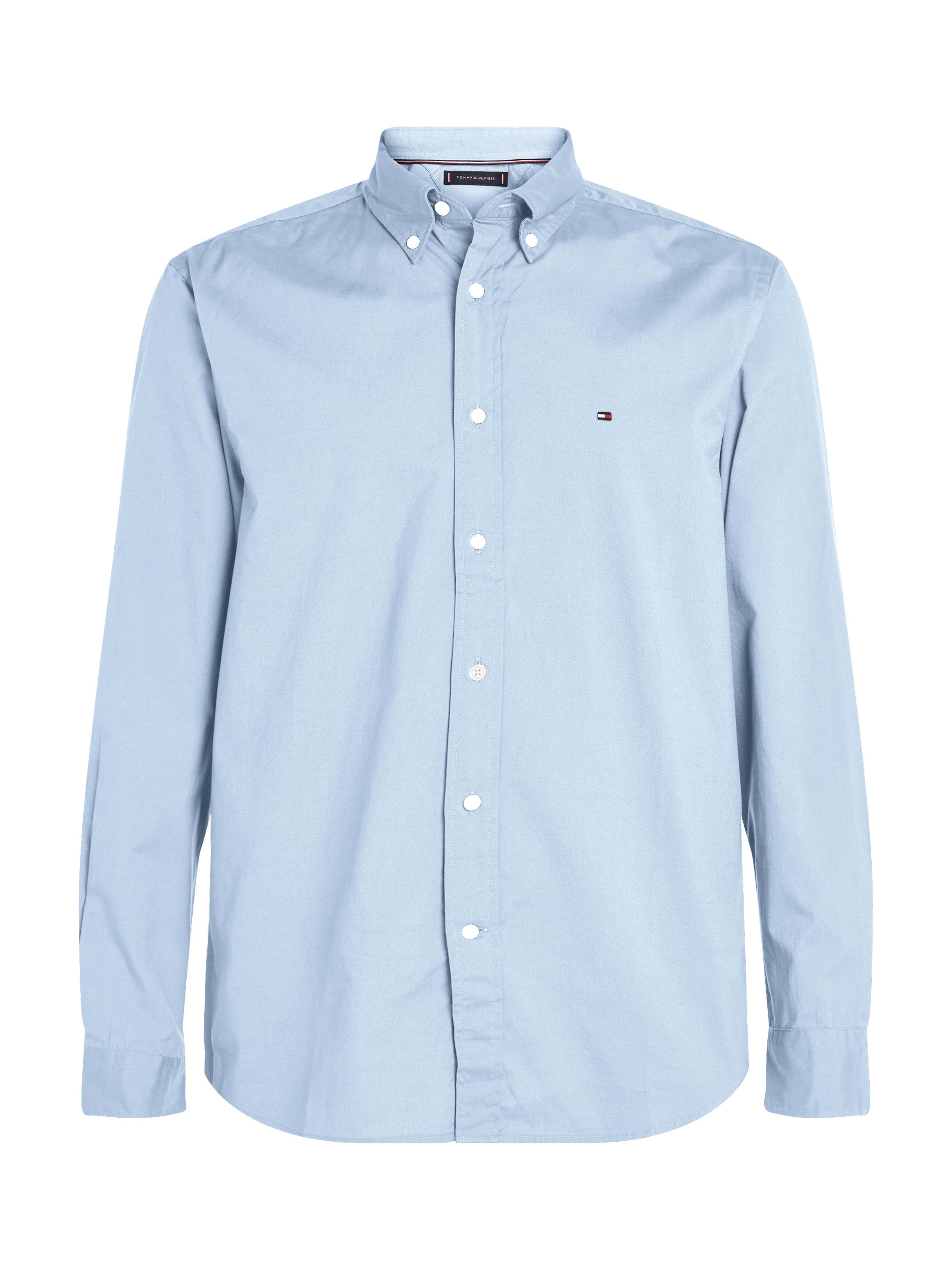 Tommy Hilfiger Langarmhemd »CORE FLEX POPLIN SOLID Regular Fit SHIRT«