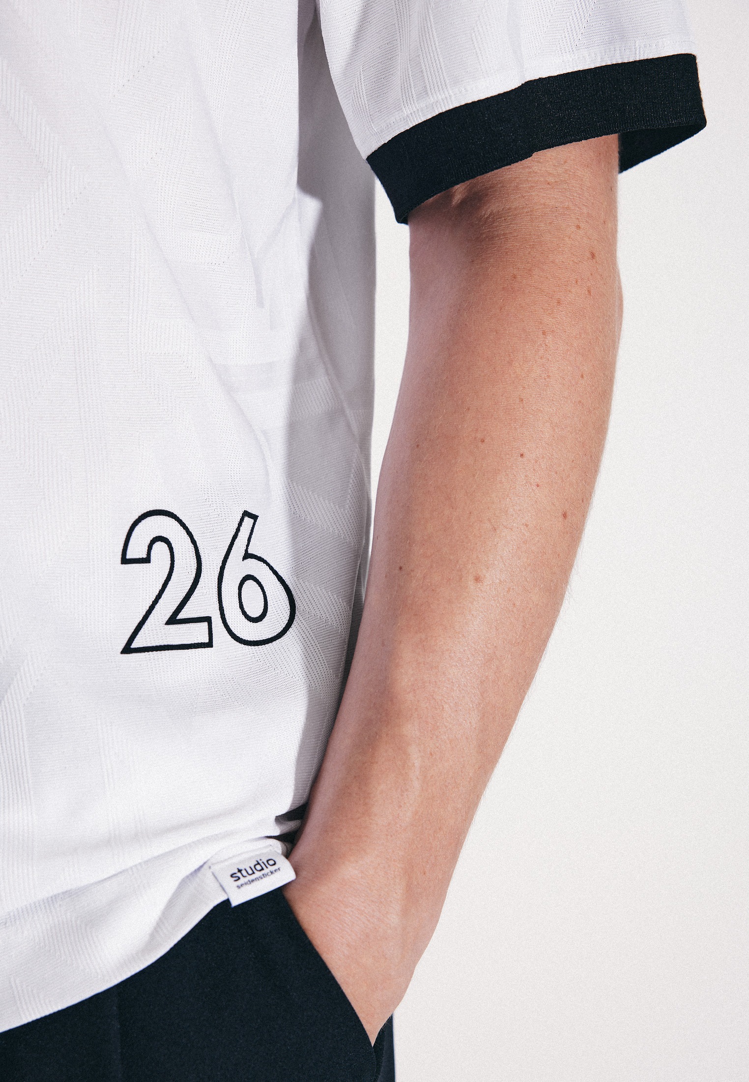 studio seidensticker T-shirt »Studio« 1/2 col rond uni