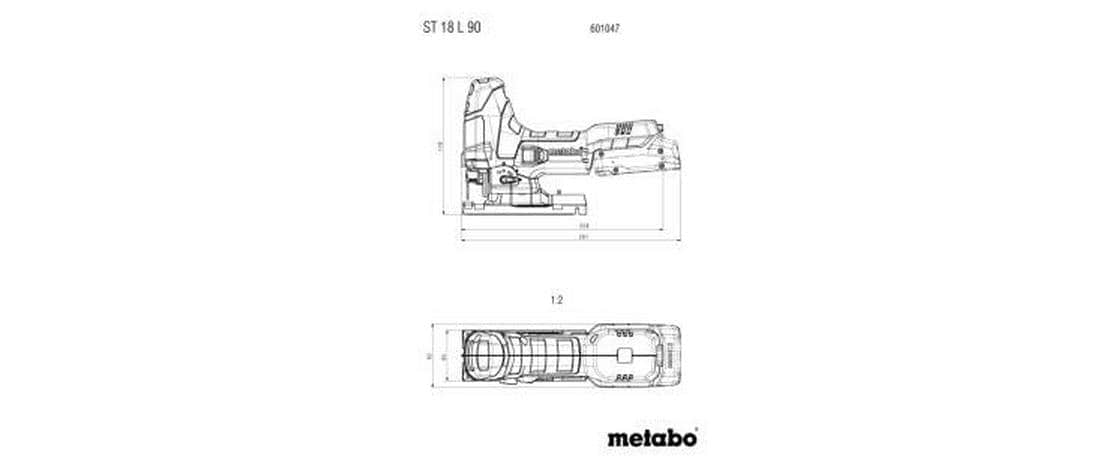 metabo Akku-Stichsäge »ST 18 L 90 Solo«
