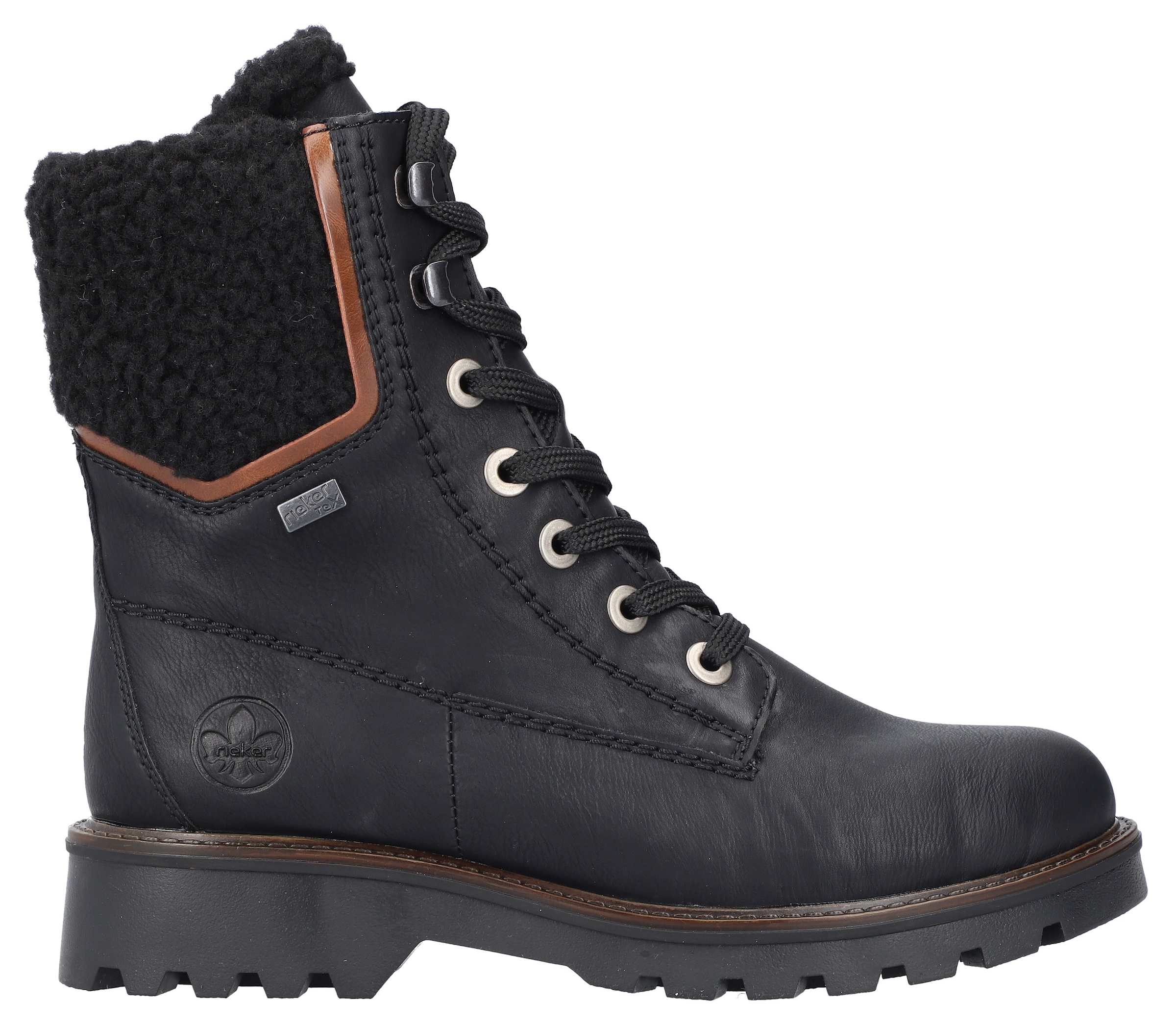 Rieker Winterstiefelette, Schnürboots, Winterboots mit wasserabweisender riekerTEX-Membran