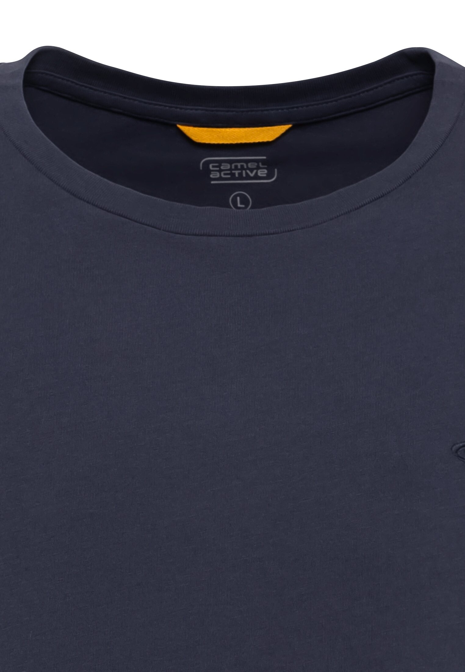 camel active T-Shirt mit Rundhalsausschnitt