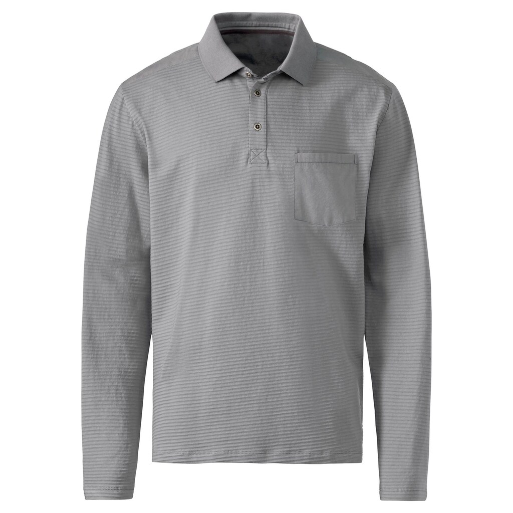 Marco Donati Poloshirt »Langarm-Shirt«, (1 tlg.)