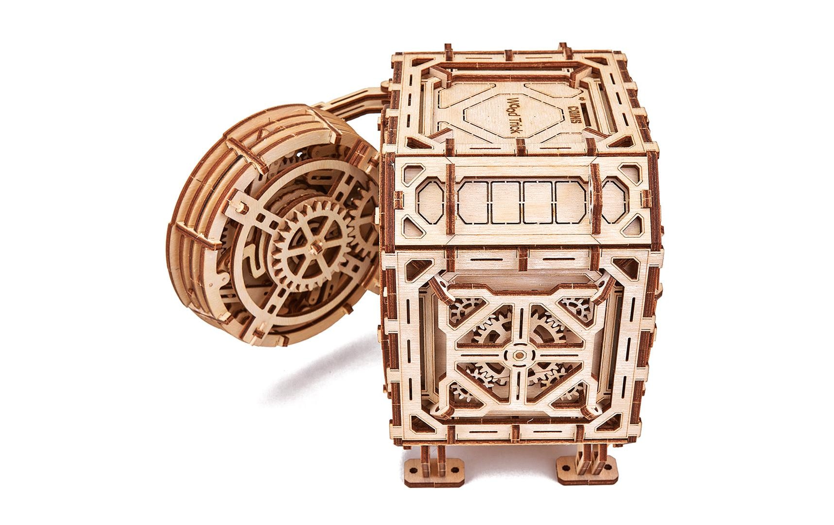   Spielbausteine »WoodTrick Mechanischer Safe«