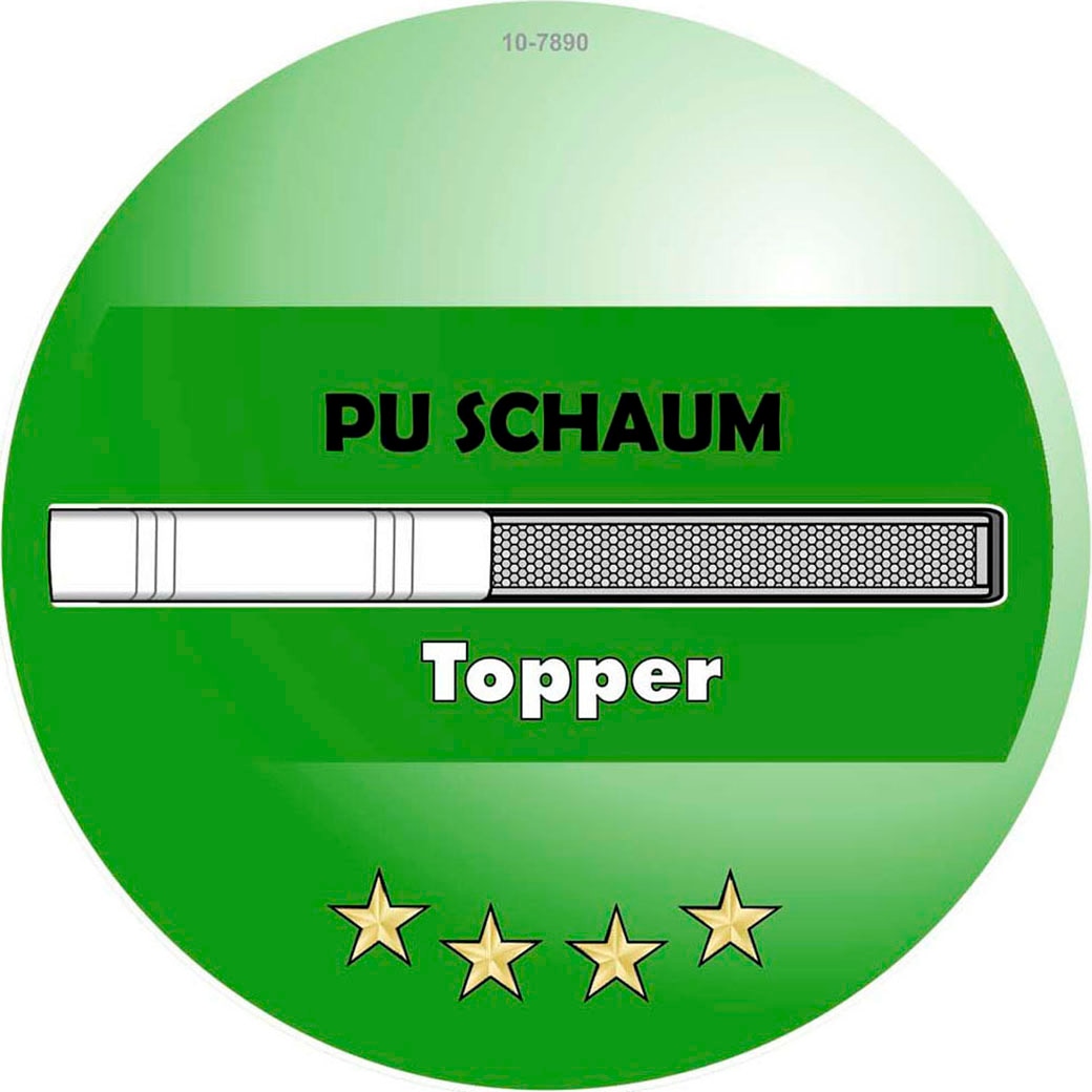 Jockenhöfer Gruppe Canapé-lit »Felix, B: 205 cm, Liegefl. 155x201 cm, Dauerschlafsofa, inkl. Topper« Incluant fonction couchage et coffre de lit, garnissage à ressorts