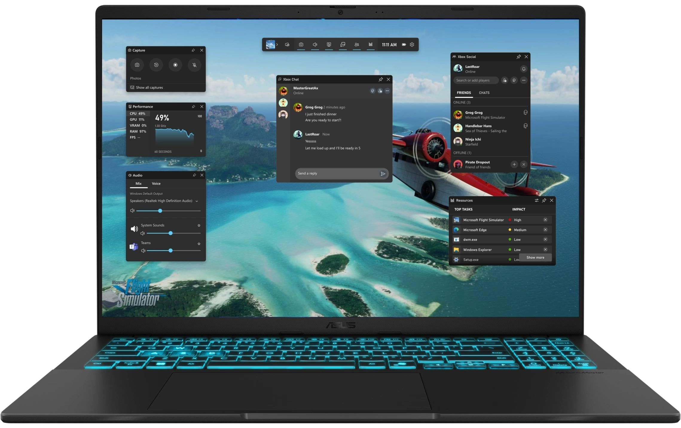 Asus Ordinateur portable »V16 (V3607VP-RP034W), RTX5070« 40,64 cm / 16 ″ Intel Core 7 1.000 GB SSD