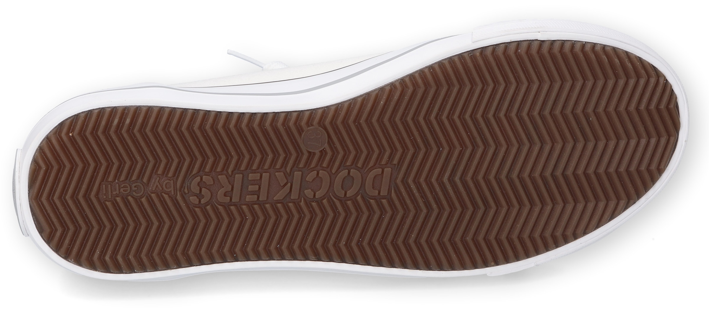 Dockers by Gerli Slip-On Sneaker, Sneaker, Schlupfschuh, Freizeitschuh mit elastischer Zierschnürung