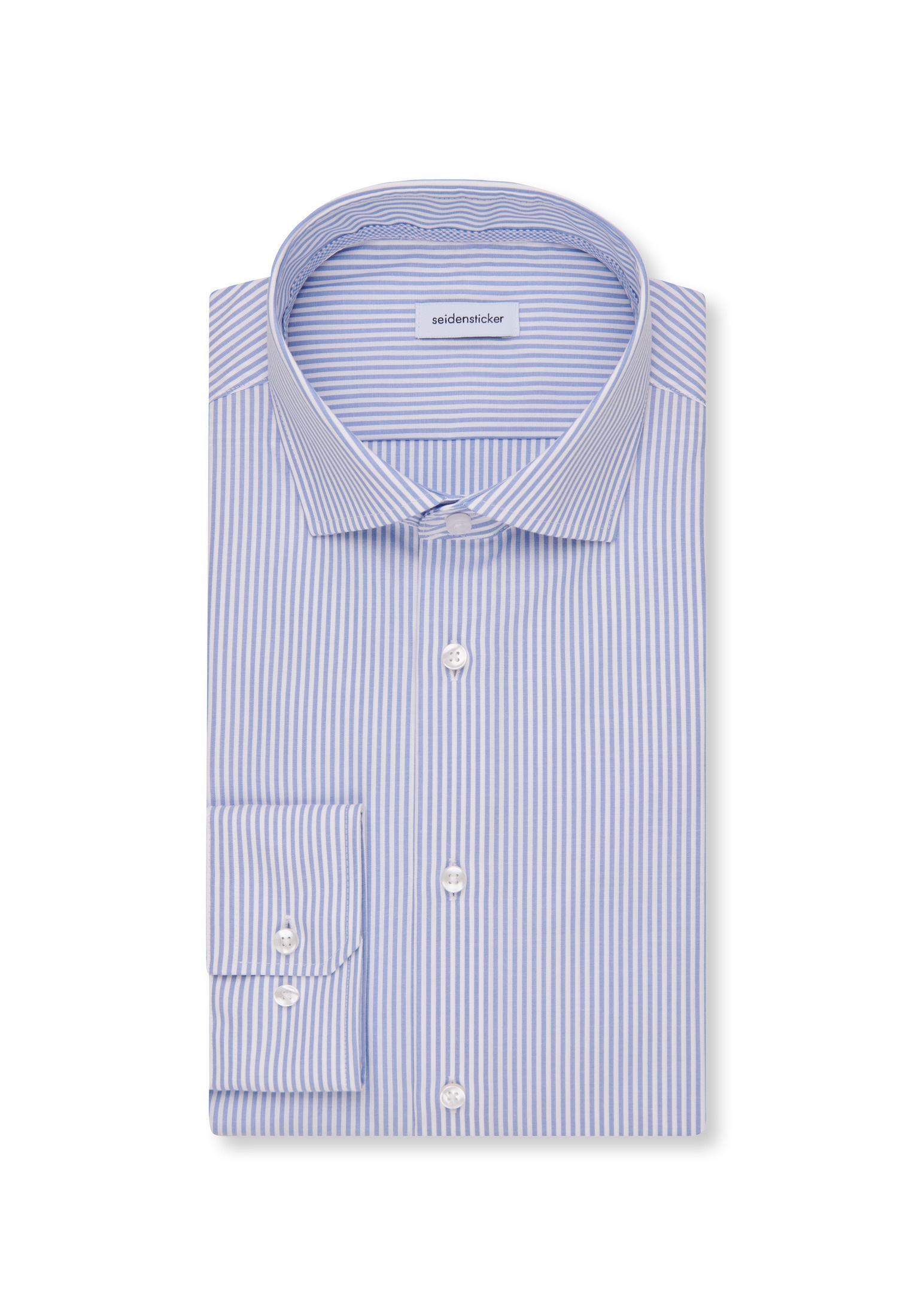 seidensticker Businesshemd »Slim« Slim 1/1 Kentkragen Streifen