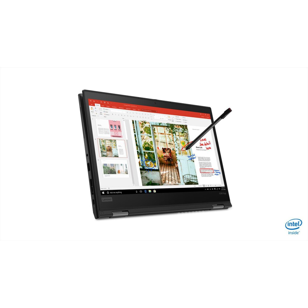 Lenovo Notebook »Lenovo, ThinkPad X390 Yoga«, / 13,3 Zoll, Intel, Core i7, 8 GB HDD, 256 GB SSD