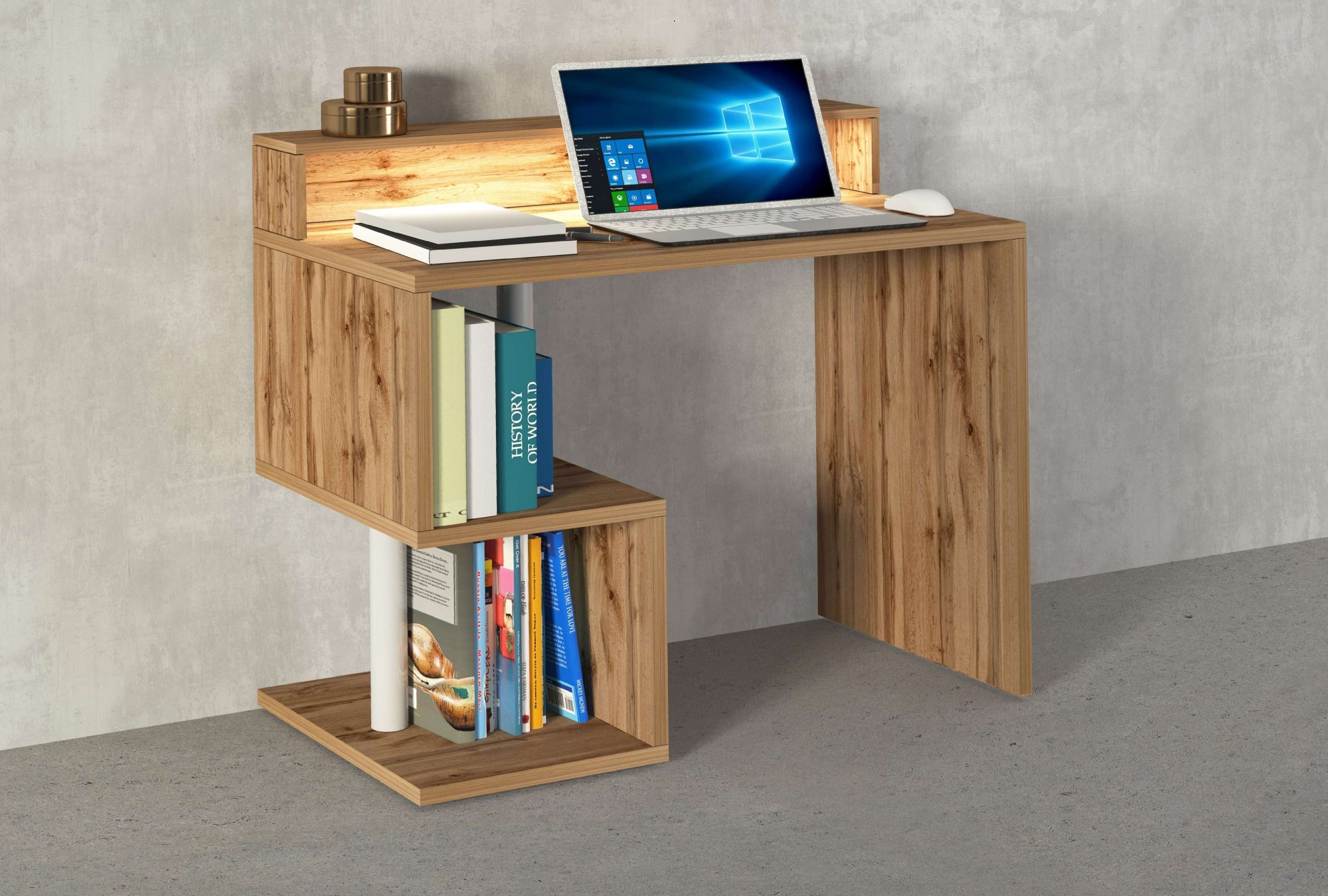 INOSIGN Schreibtisch »Esse, modernes Design«, in verschiedenen Breiten, mit und ohne Monitoraufsatz, Made in Italy