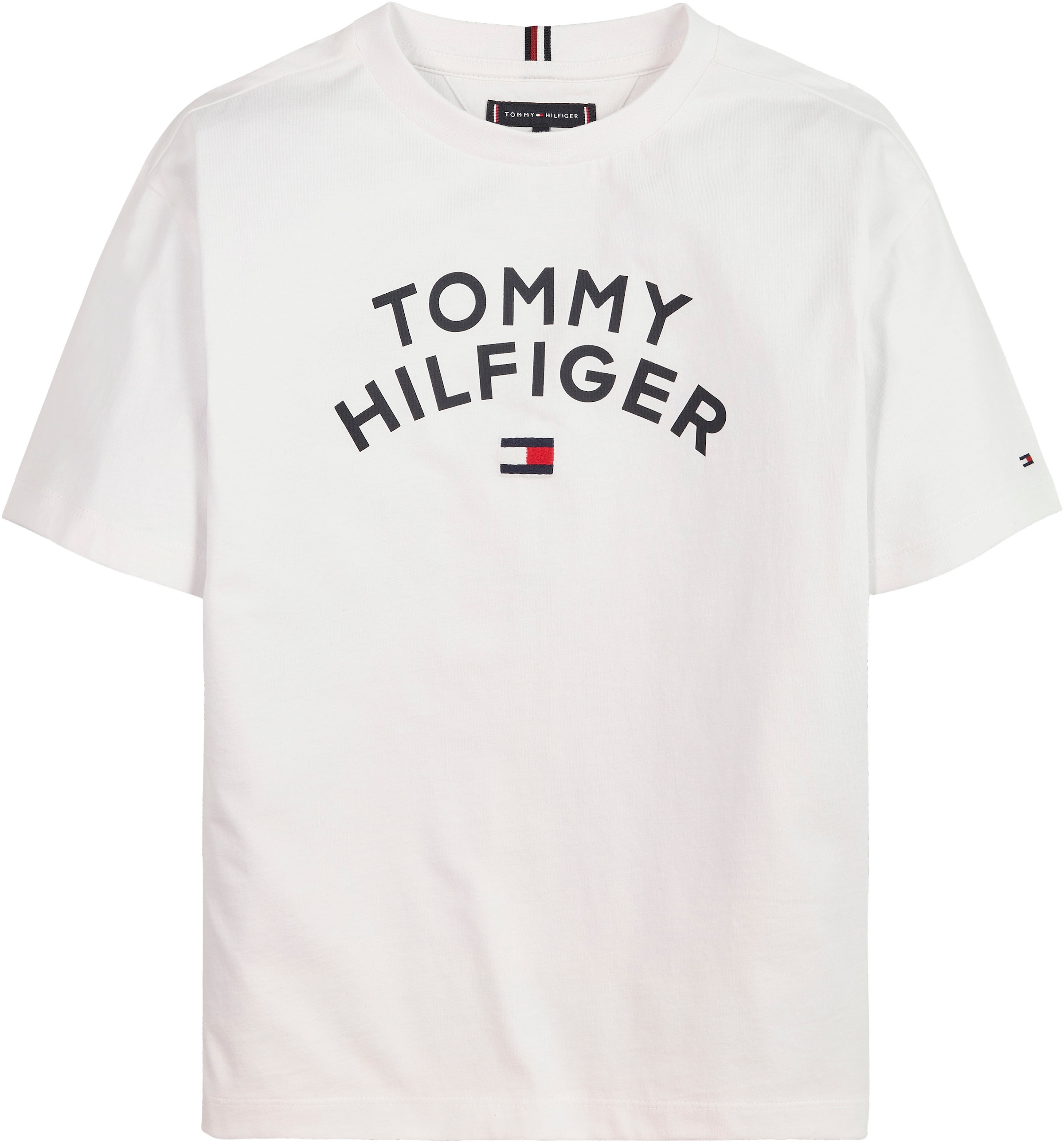 Tommy Hilfiger T-Shirt »TOMMY HILFIGER FLAG TEE«