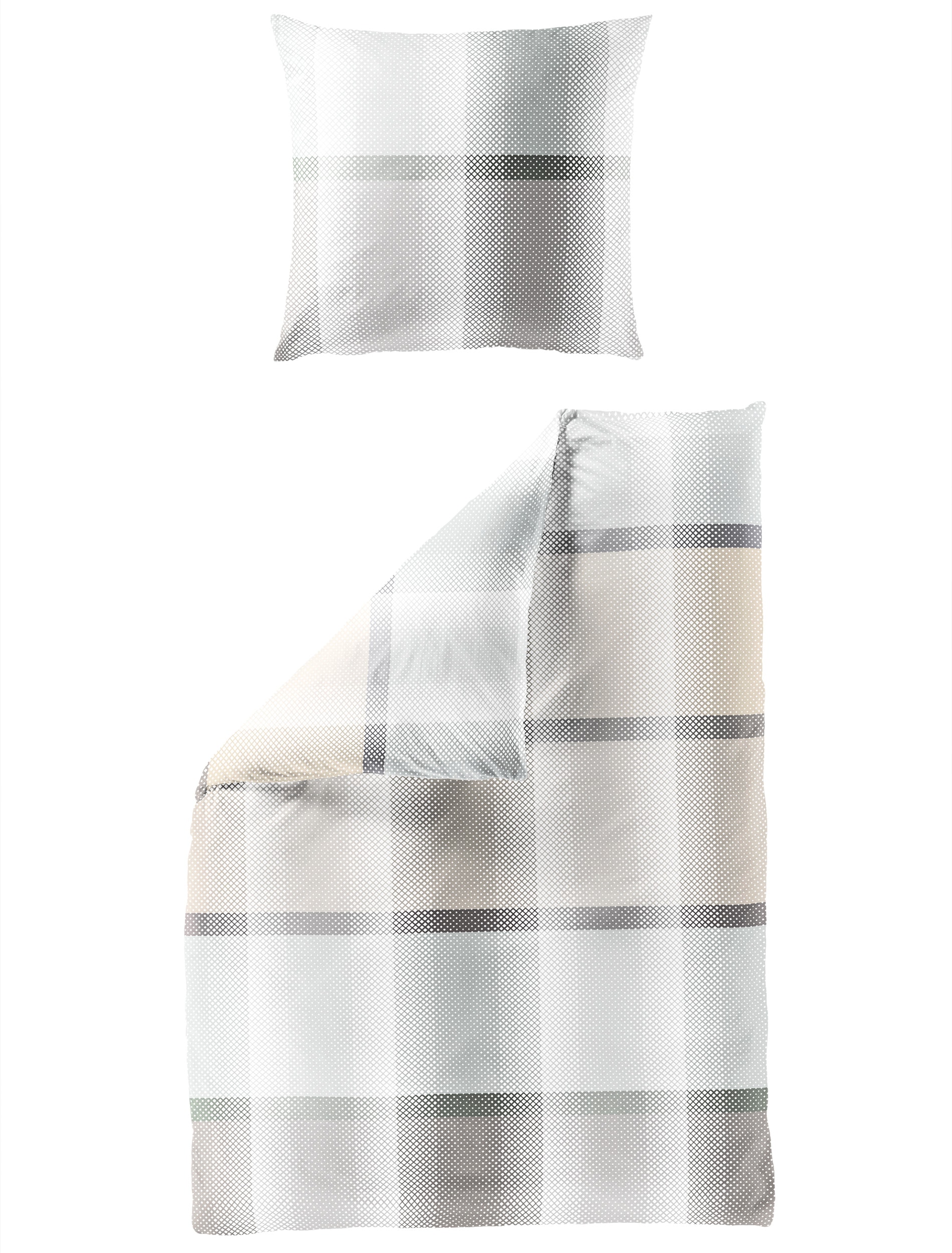 Image of BIERBAUM Bettwäsche "2345BW4121" 2 Stk. Bettwäsche, 100 % Baumwolle, pflegeleicht