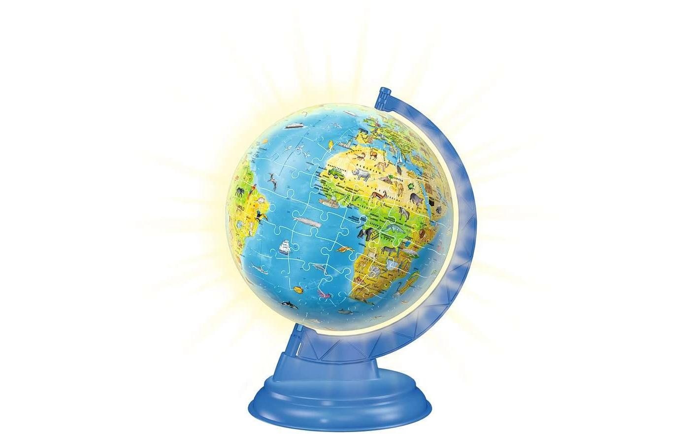 Ravensburger Puzzle 3D »Kinderglobus mit Licht« fabriqué en Europe