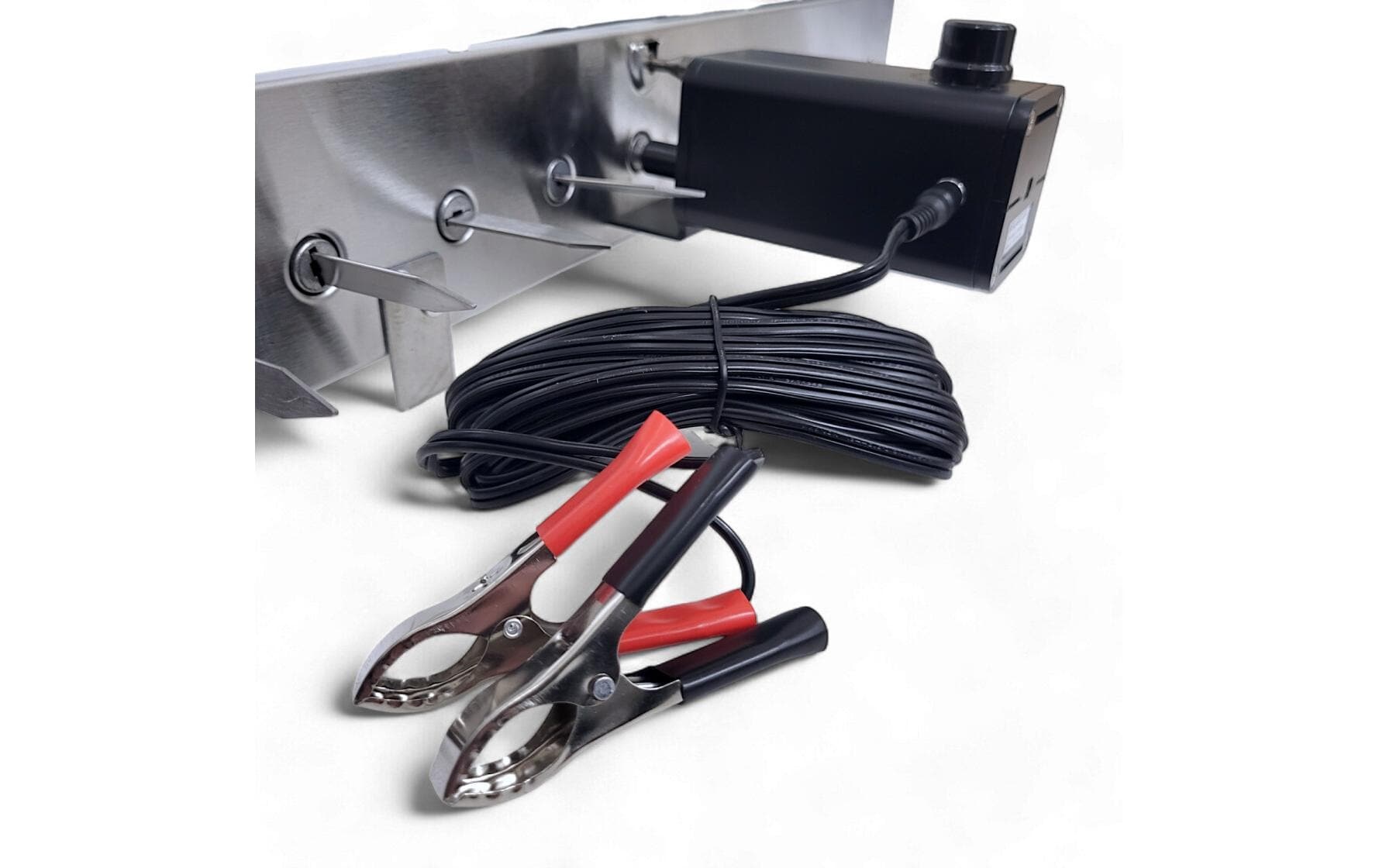   Broche à barbecue »GRILLPETER Drehspiessaufsatz für 11 Spiesse«