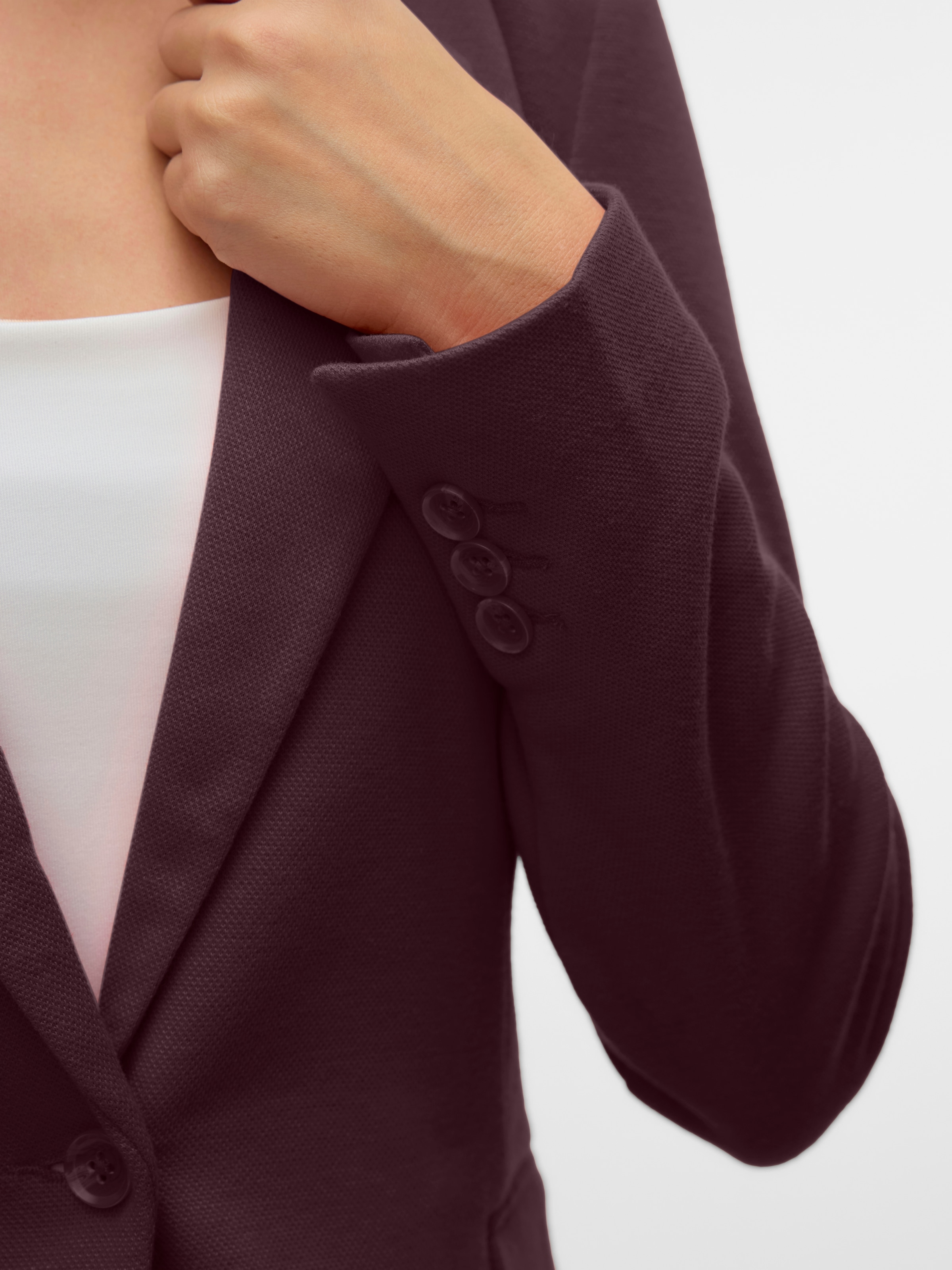 Vero Moda Jerseyblazer »VMJULIA LS BLAZER JRS NOOS«, mit Knopfleiste