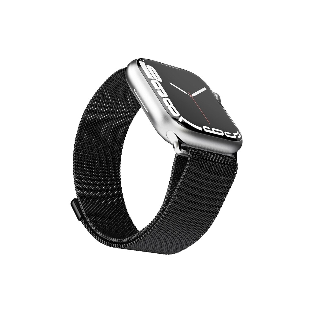VONMÄHLEN Uhrenarmband »Milanese Loop Apple Watch 38/40/41 mm Black«
