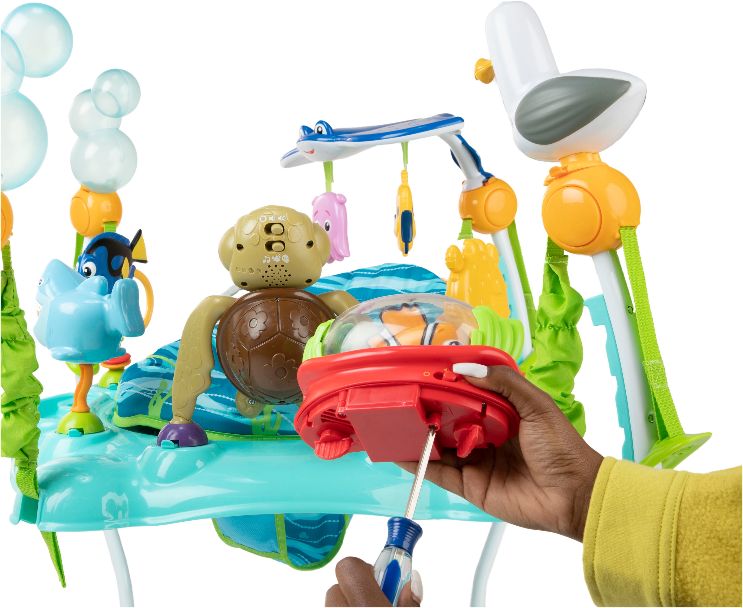 Bright Starts Centre de jeux »Finding Nemo Sea of Activities Jumper« mit Licht- und Soundeffekt