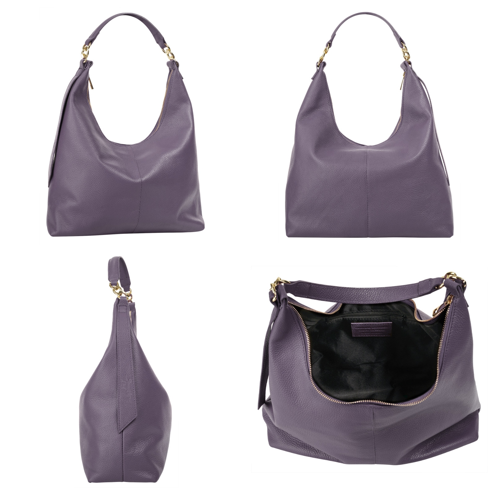 Samantha Look Shopper, Made in Italy, Grosse Handtasche mit Smartphonefach