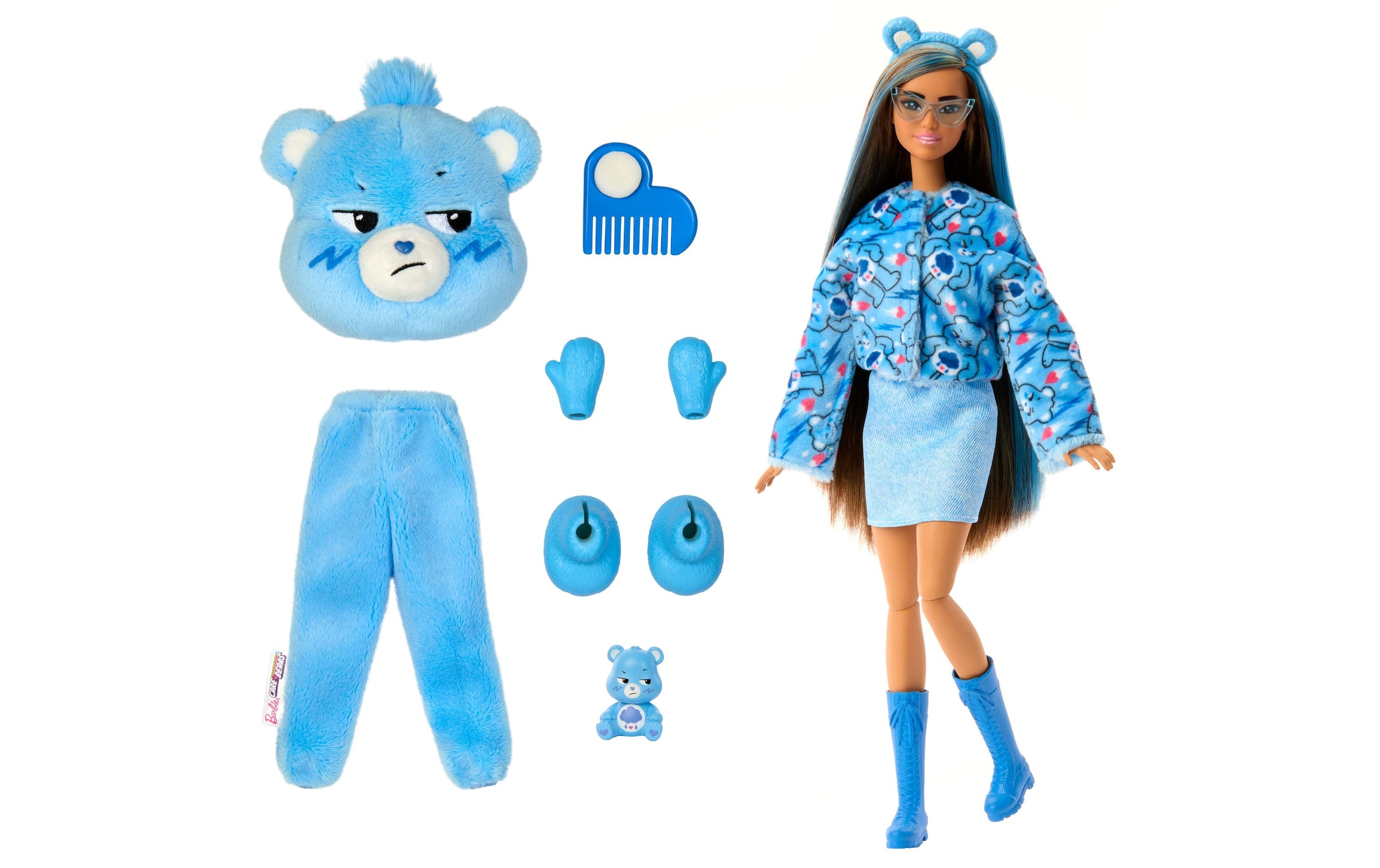 Barbie Anziehpuppe »Cutie Reveal Care Bears 3 - Brummbärchi«