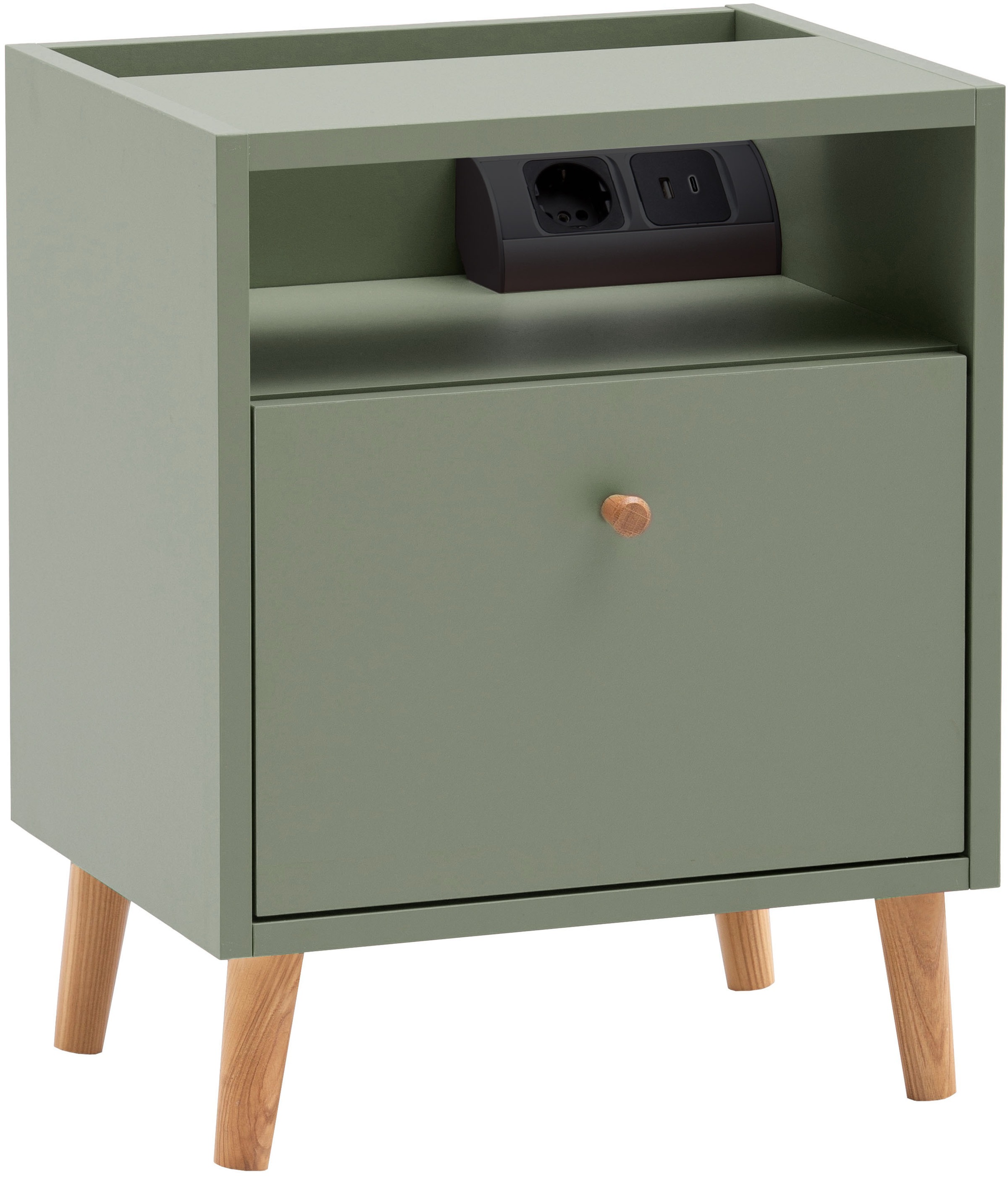 Image of Schildmeyer Nachtschrank "Bjarne, Breite 40,2 cm" 1 Stk. tlg. Made in Germany