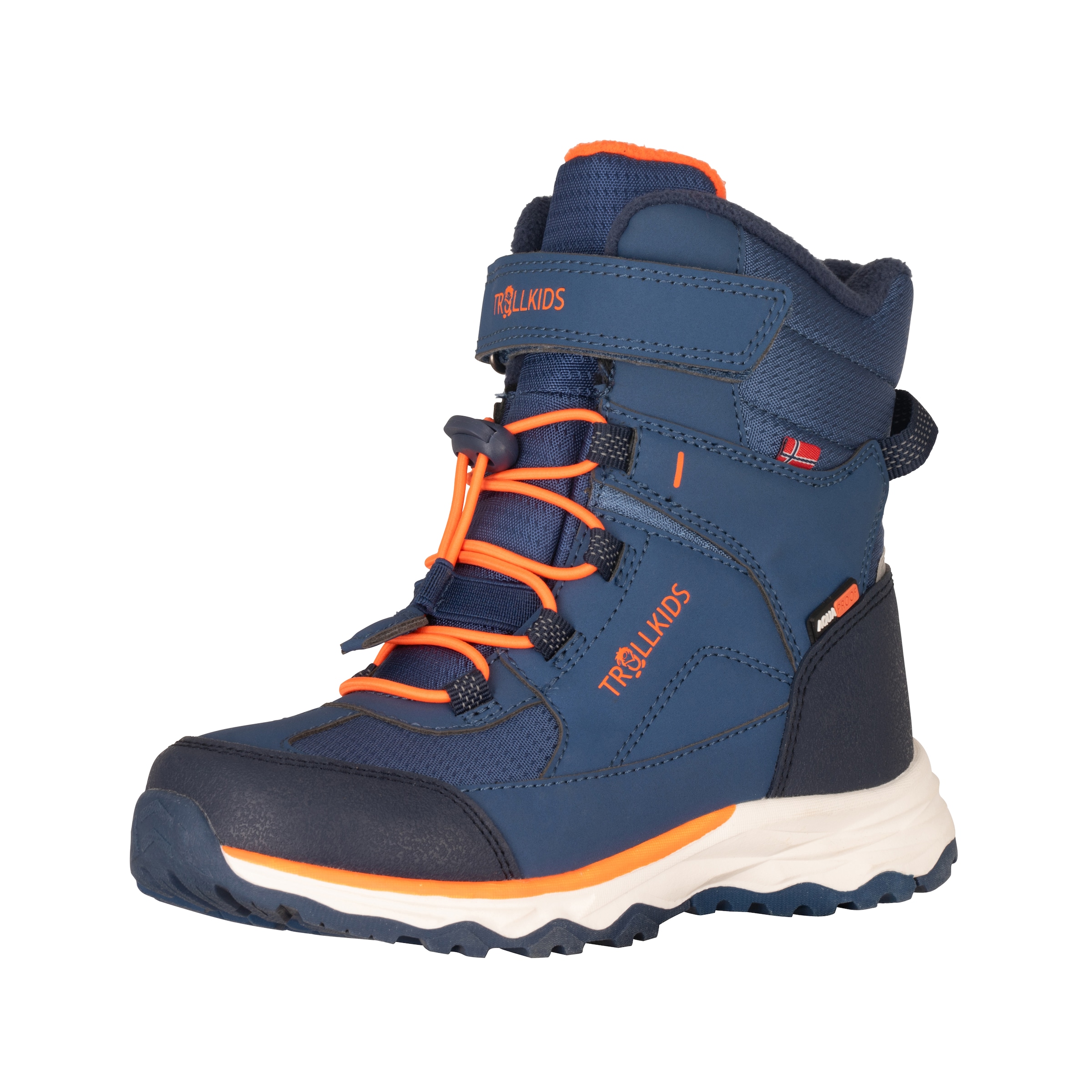 TROLLKIDS Winterstiefel »KIDS HAFJELL WINTER BOOTS XT« wasserdicht, Klettverschluss, reflektierende Details