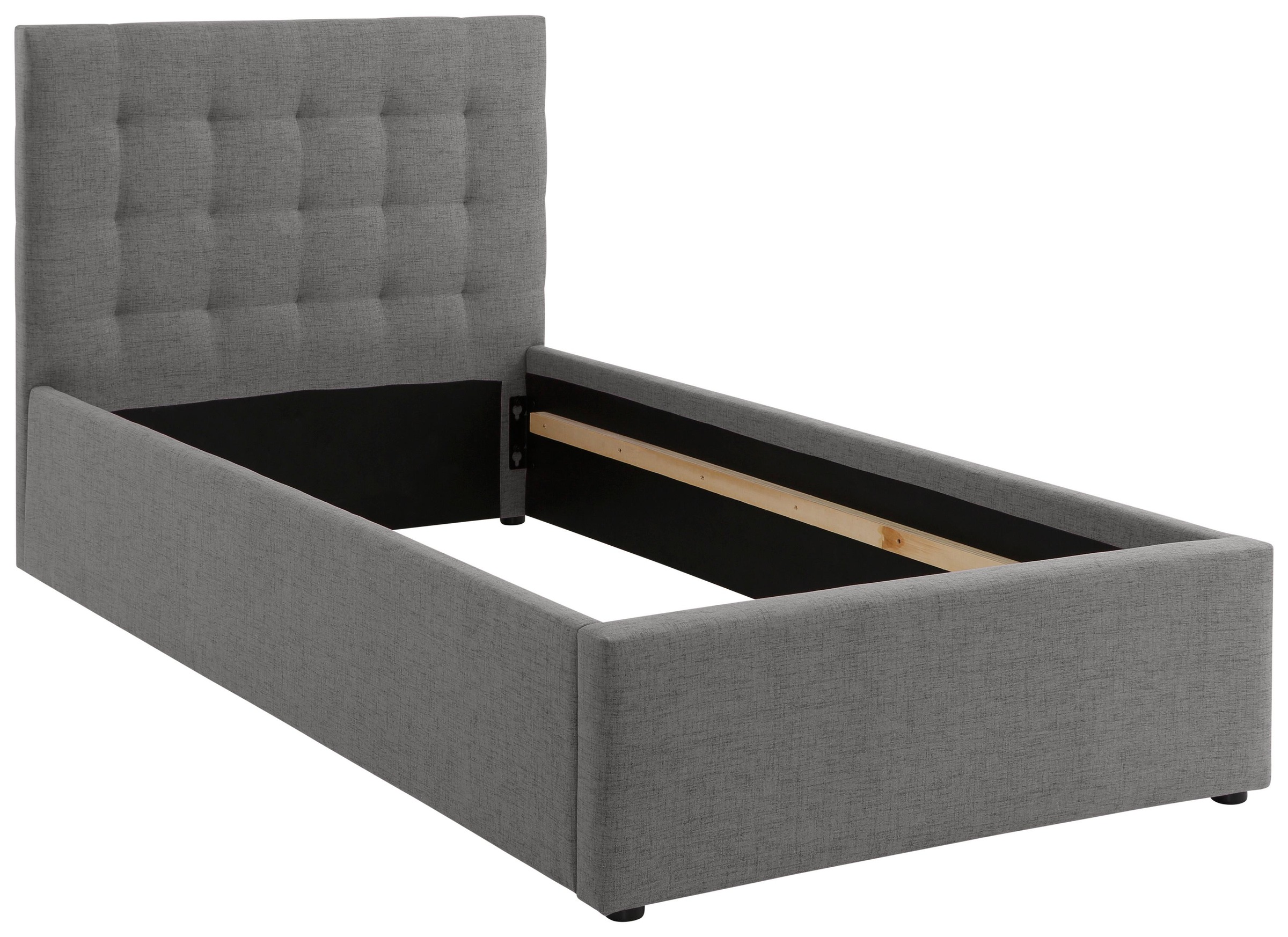 Image of Home affaire Polsterbett »Hamar«, mit schöner Knopfheftung im Kopfteil, in 3 Grössen und 2 Farben bei Ackermann Versand Schweiz