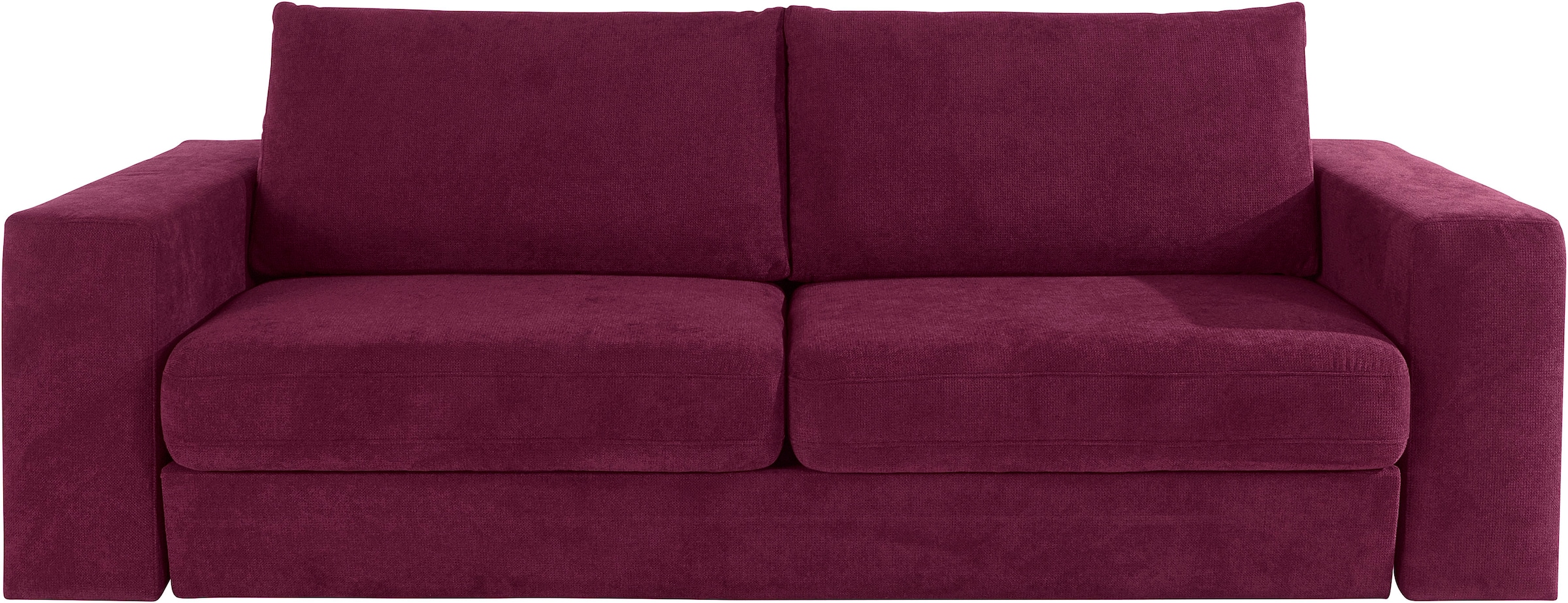 LOOKS by Wolfgang Joop 4-Sitzer »Looksvb«, Verwandlungssofa: aus Sofa wird Sofa mit 2 Hockern, mit Regalfunktion