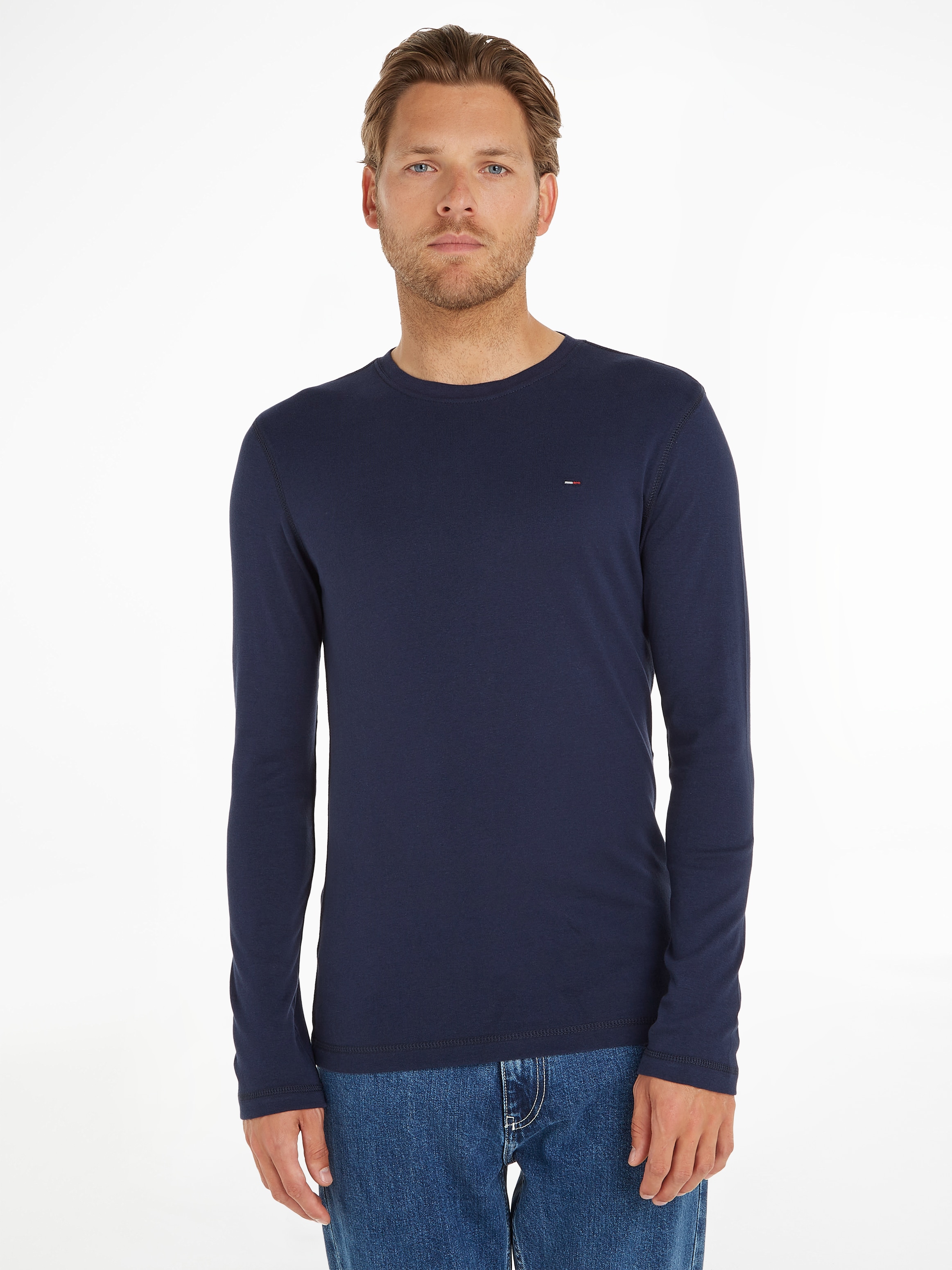 Image of Tommy Jeans Langarmshirt "TJM ORIGINAL RIB LONGSLEEVE"