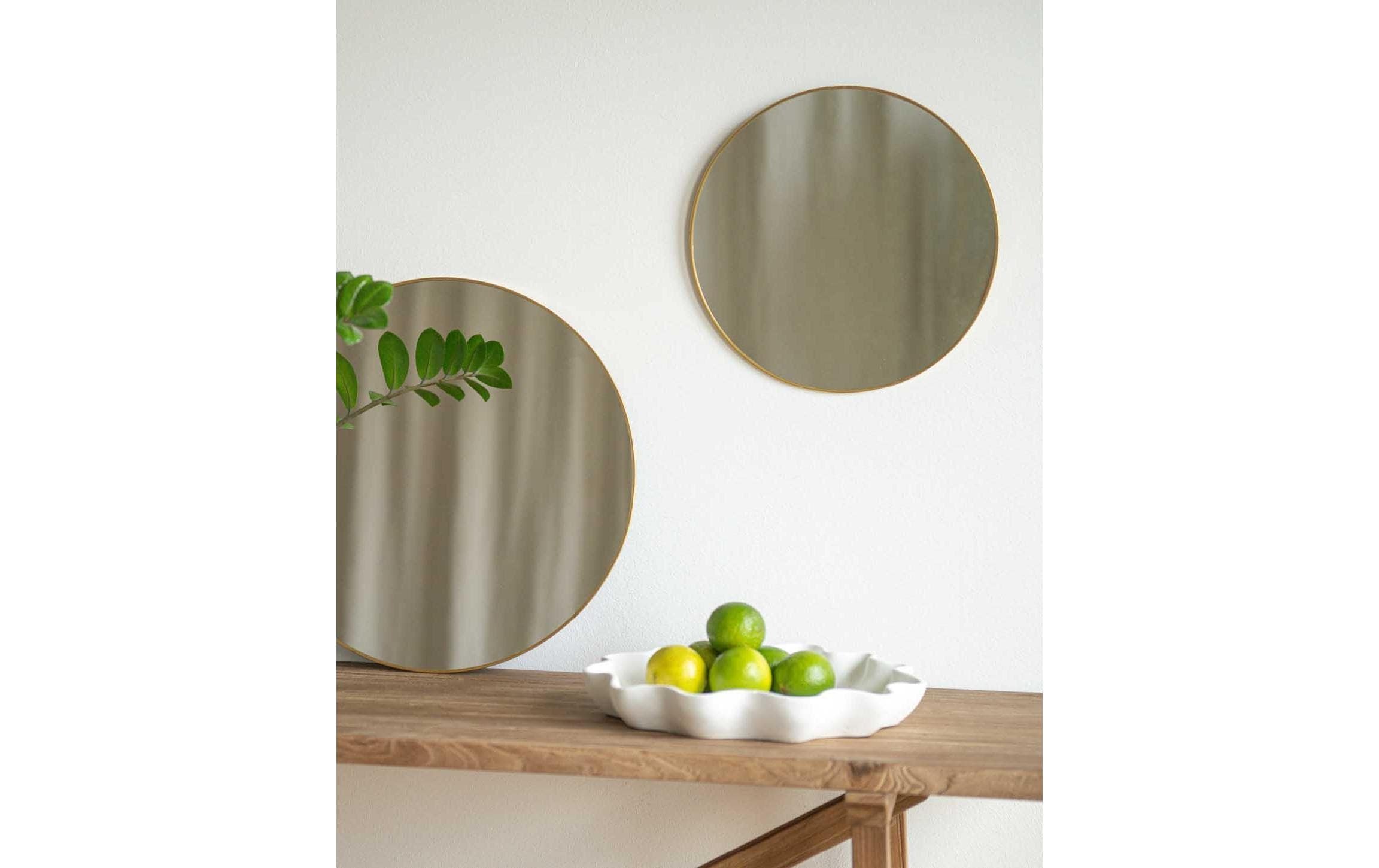 Esmée Spiegel »Ø 30 cm, Goldfarben«