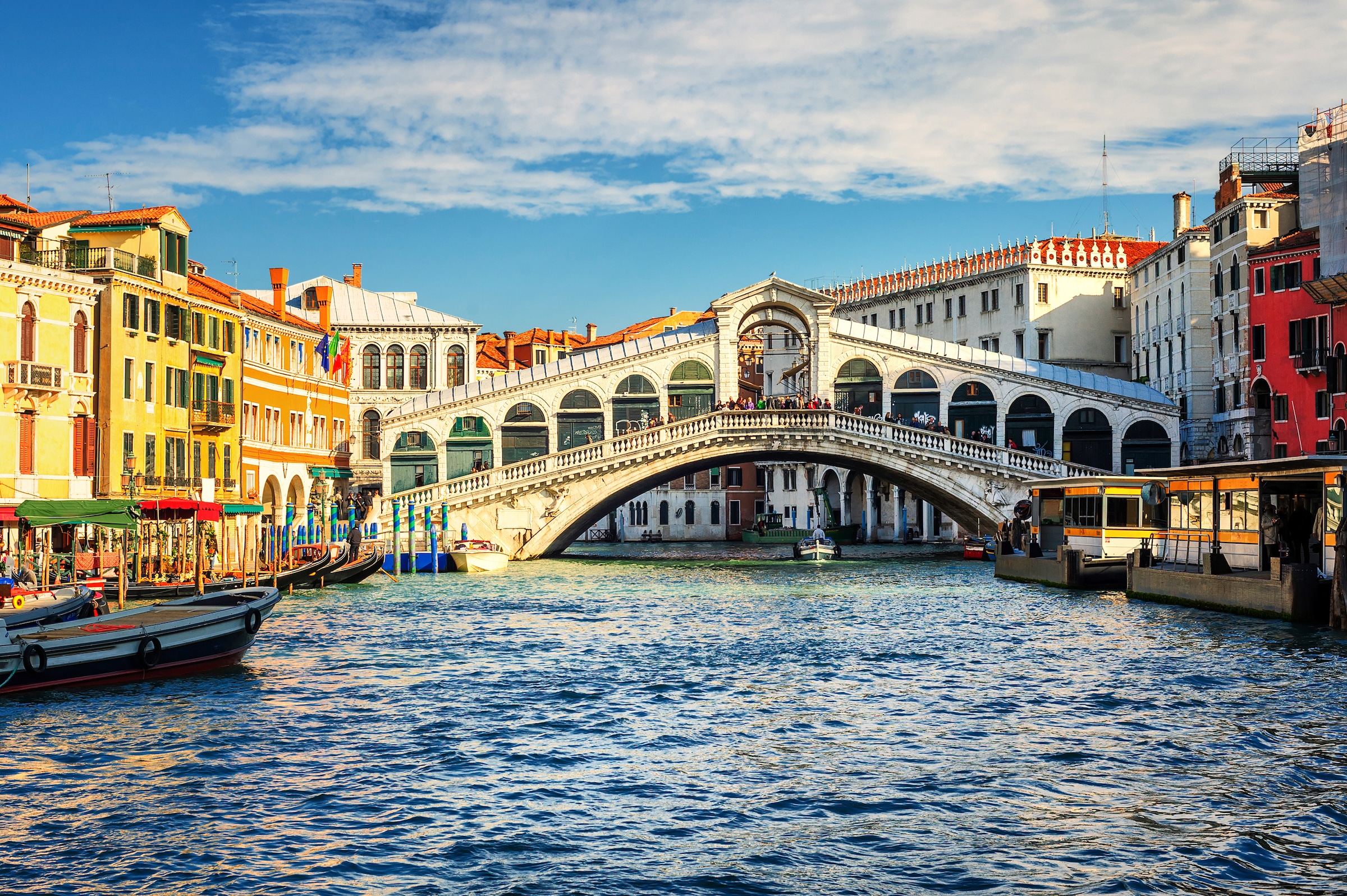 Image of Papermoon Fototapete "Grand Canal and Rialto bridge" glatt