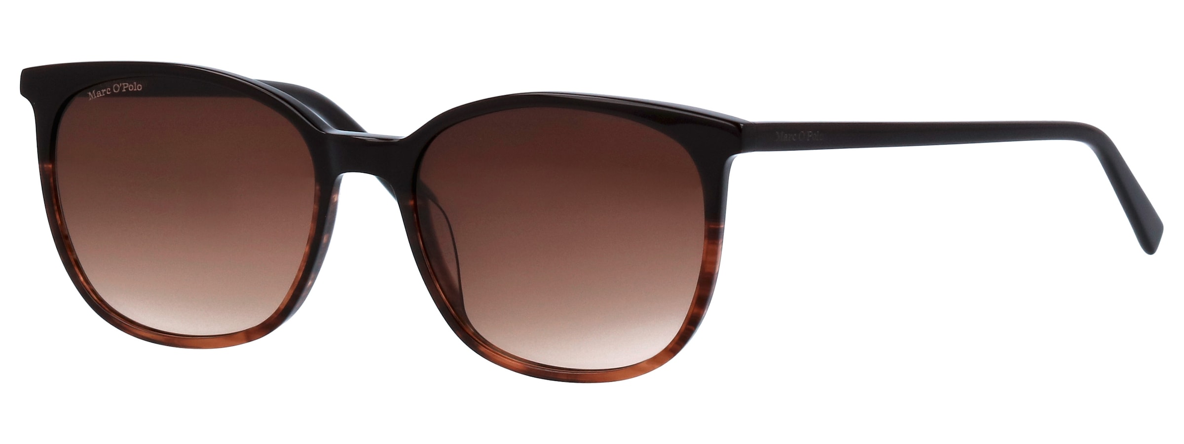 Image of Marc OPolo Sonnenbrille "Modell 506188" Form Feminin, Logoschriftzug auf Bügel, Kunststofffassung