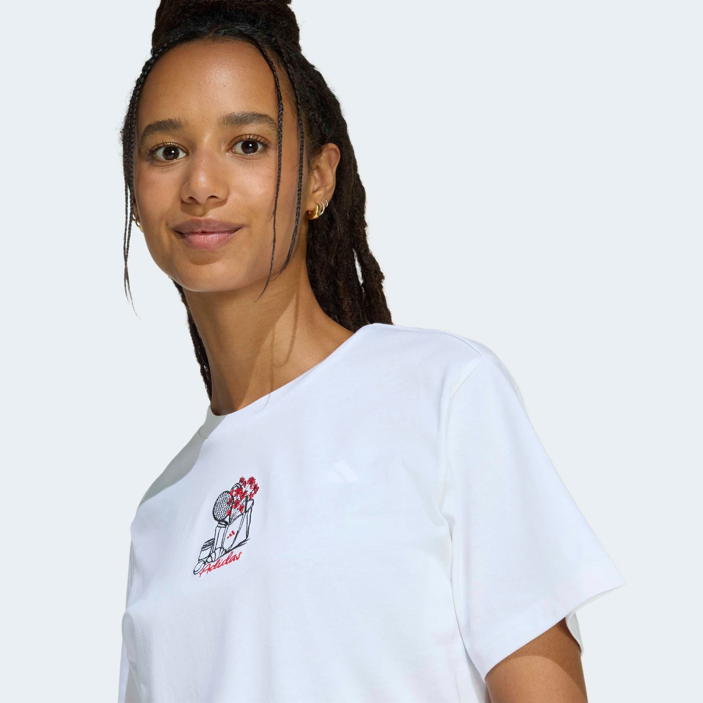 adidas Sportswear T-shirt »MINI EMBROIDERY GRAPHIC«