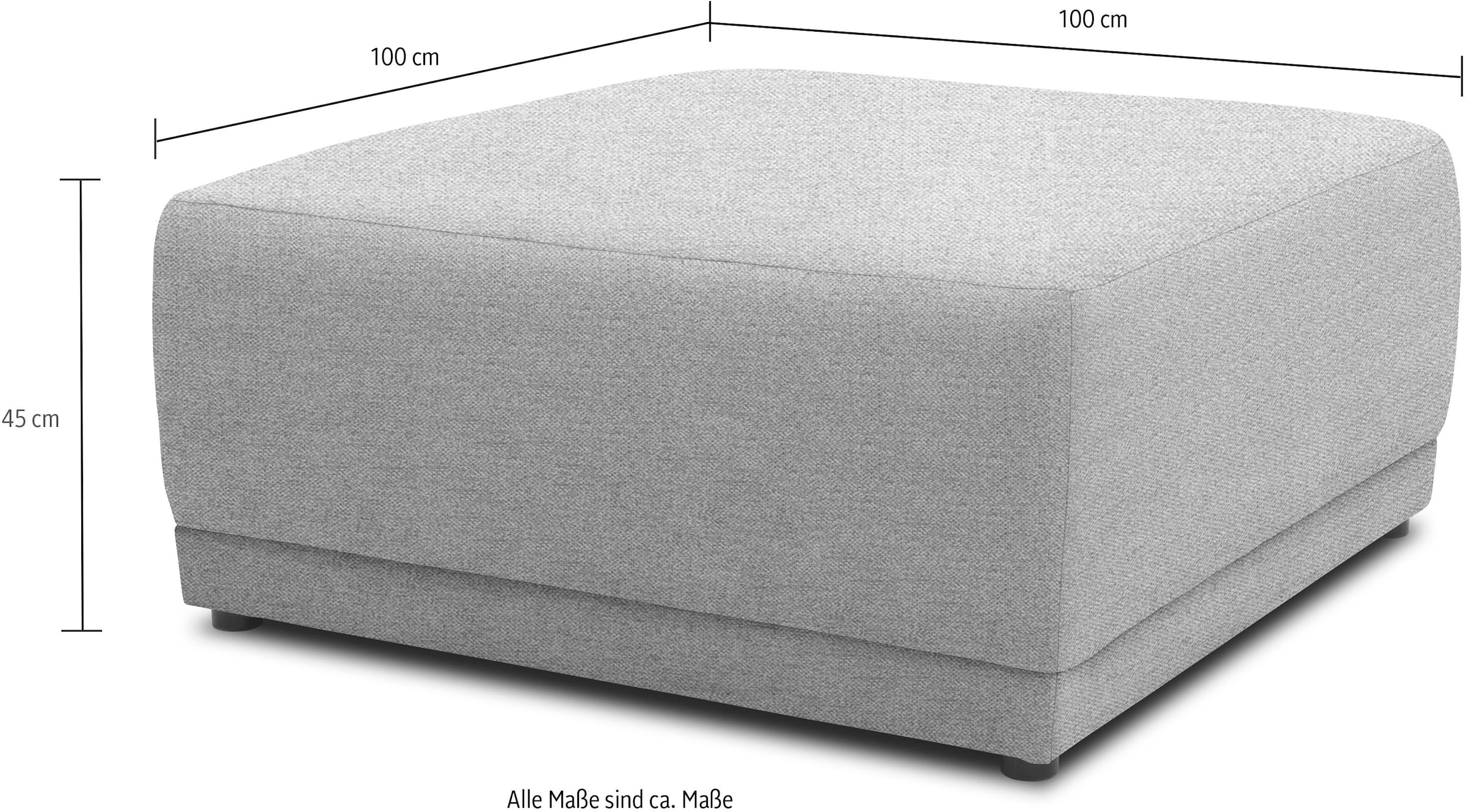 DOMO collection Hocker »800007« nach Wunsch zusammenstellbar