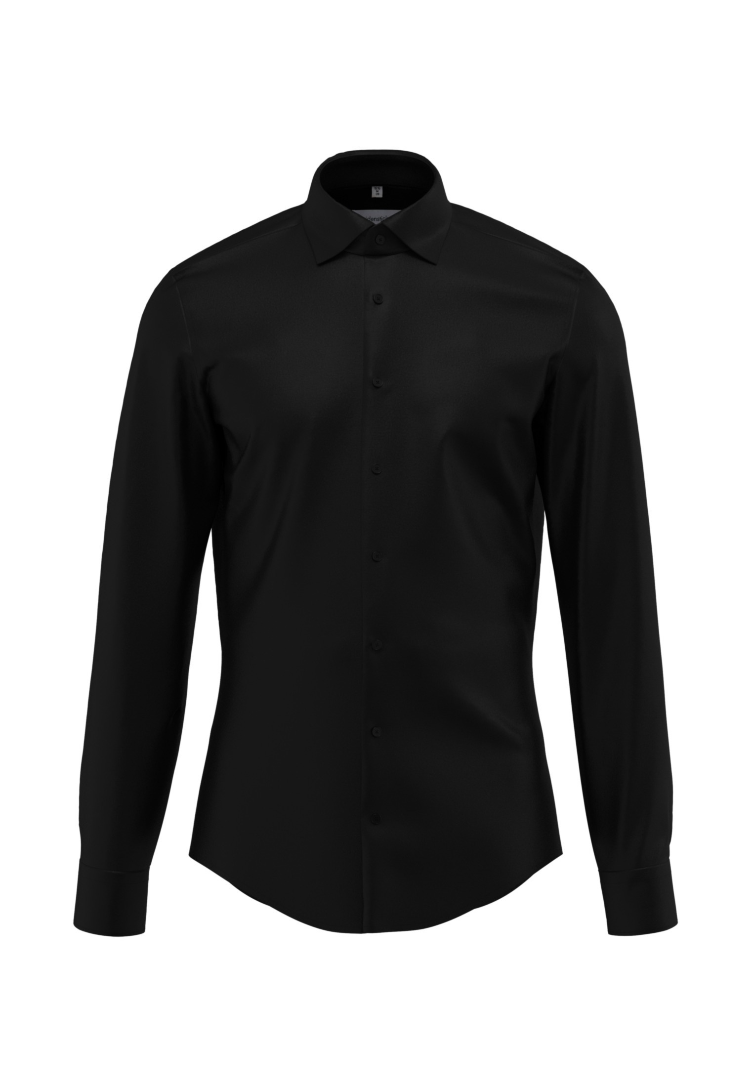 seidensticker Chemise d'affaires »Schwarze Rose« Slim 1/1 Extra lang Kentkragen Uni