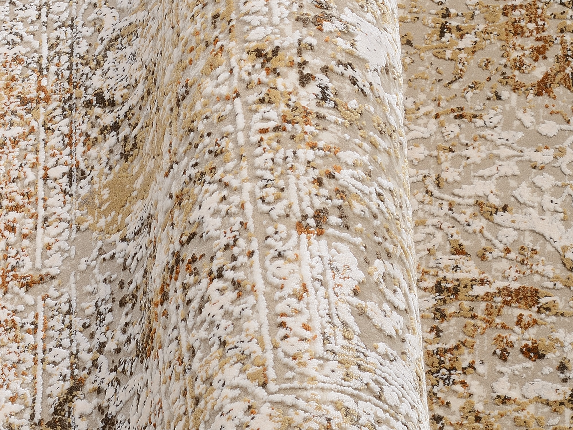 OCI DIE TEPPICHMARKE Tapis »BESTELLER CAVA , auch als Läufer und in Rund« Rectangulaire 8 mm Höhe viscose brillante, avec franges, structure haute basse, vintage, salon