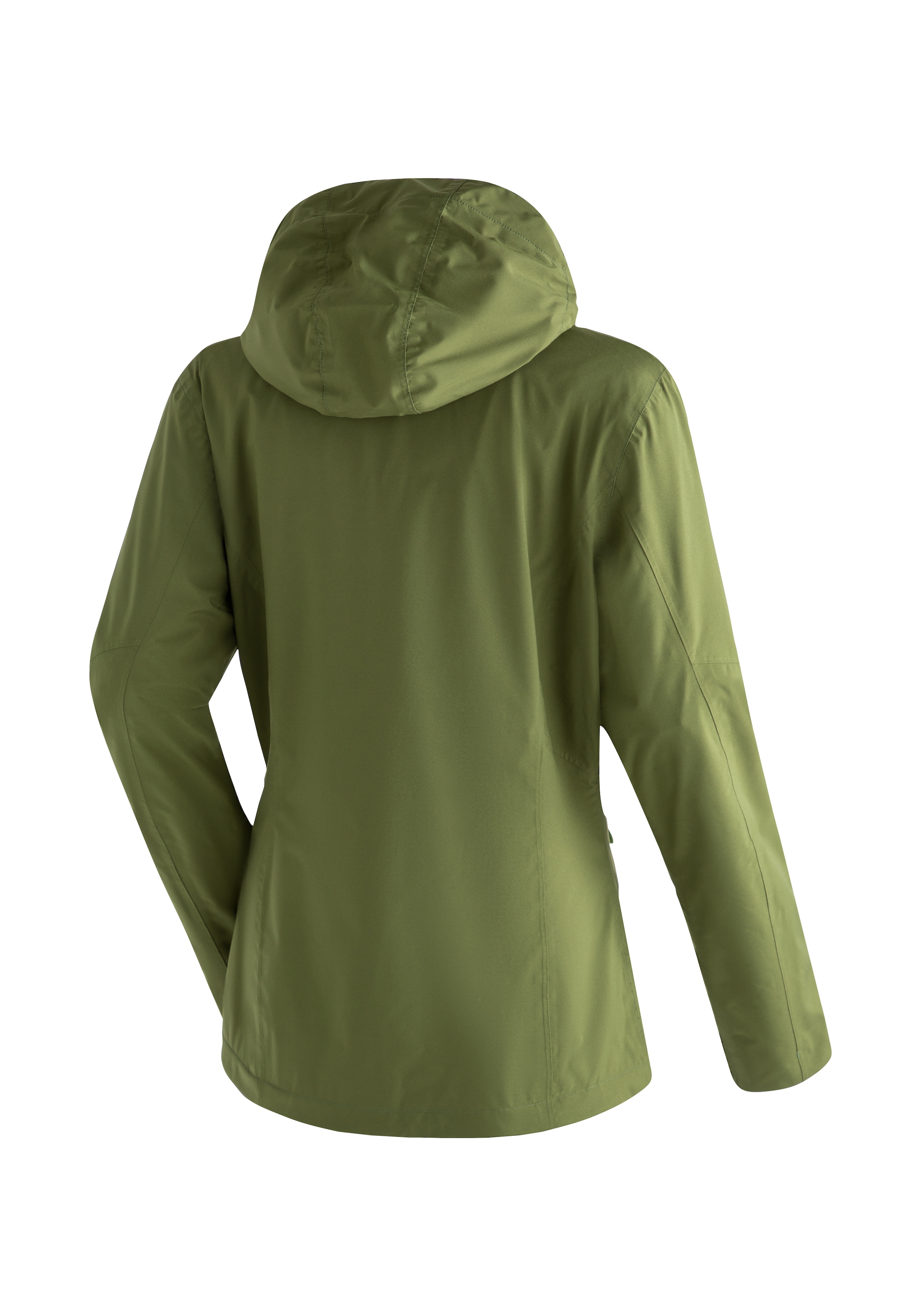 Maier Sports Outdoorjacke »Metor rec W«, Damen Regenjacke wasserdicht mit Kapuze, 2 Taschen aussen, Innentasche