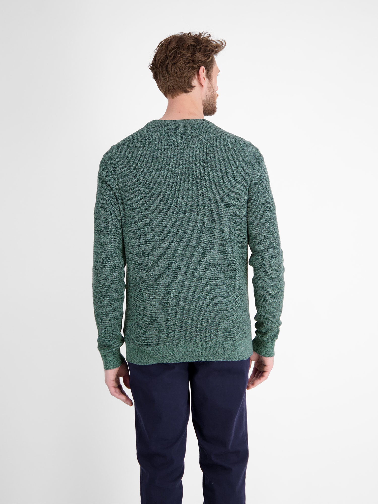 LERROS Pull en tricot »Herren Strickpullover in Strukturqualität«