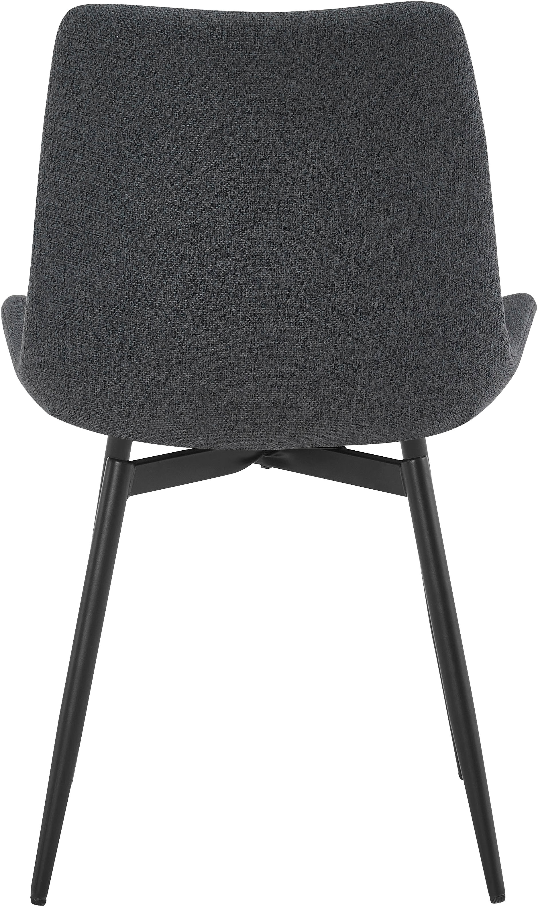 GOODproduct Ensemble de salle à manger »Juniper, Set, 5-tlg.« Ensemble, 5 tlg. Table 140x80 cm en imitation céramique sinterisée avec 4 chaises, pivotante à 360°