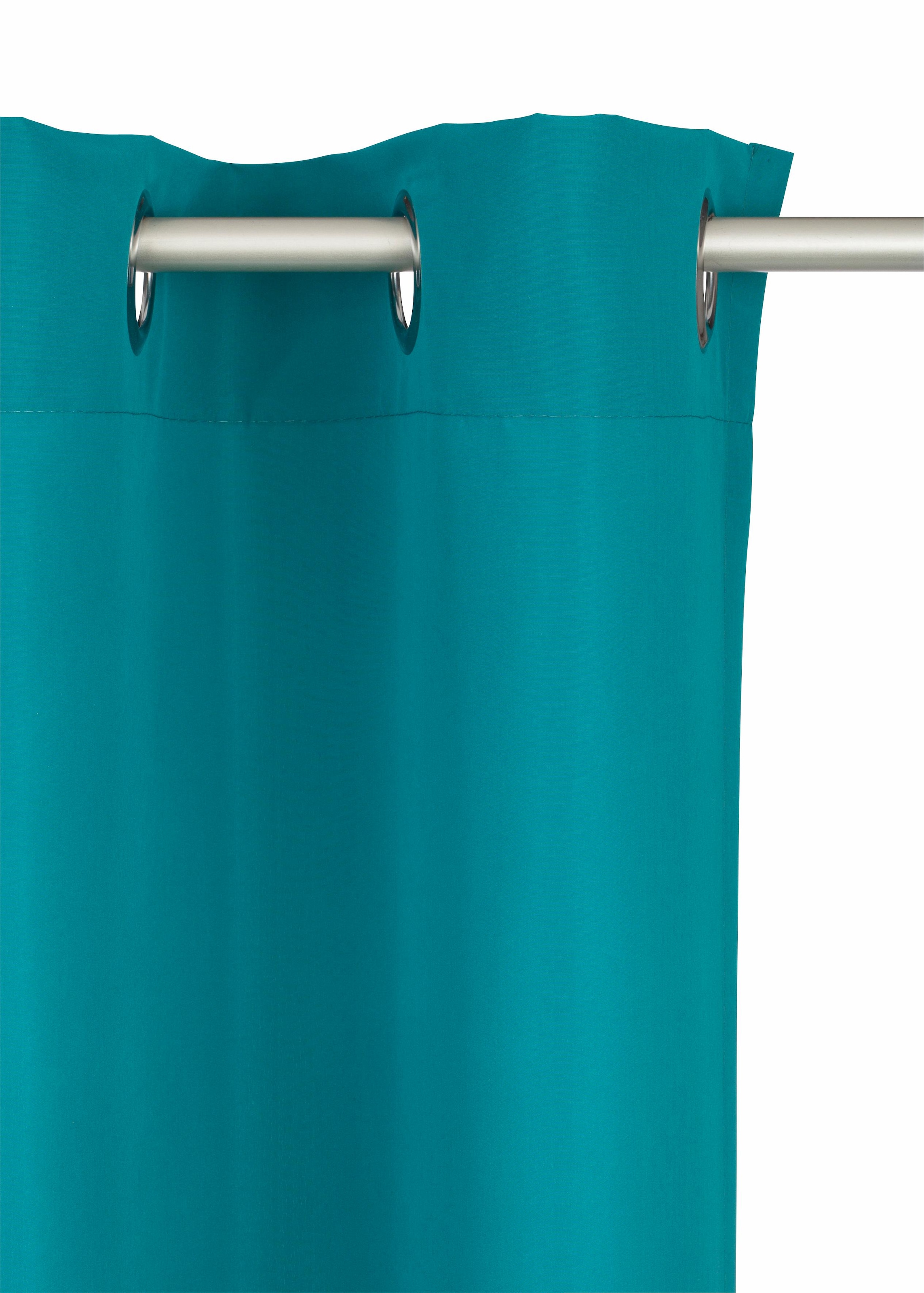 Bruno Banani Vorhang »Lagan«, (2 St.), 2-er Set, gewebt, Microfaser, versch. Grössen, einfarbig, Bestseller