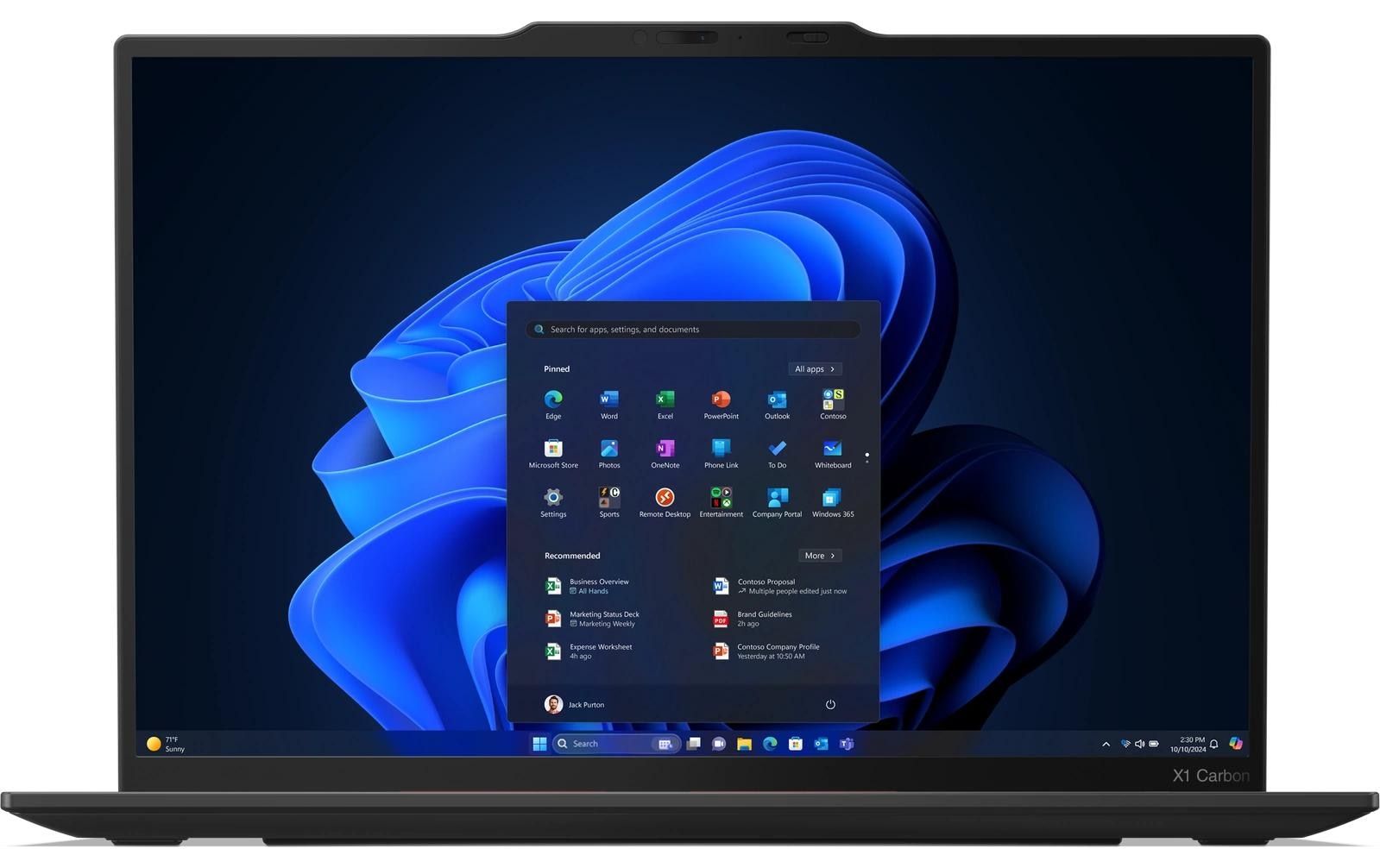 Lenovo Notebook »ThinkPad X1 Carbon Gen. 13«, 35,56 cm, / 14 Zoll, Intel, Core Ultra 7, eingebauter Lautsprecher, eingebautes Mikrofon, Webcam