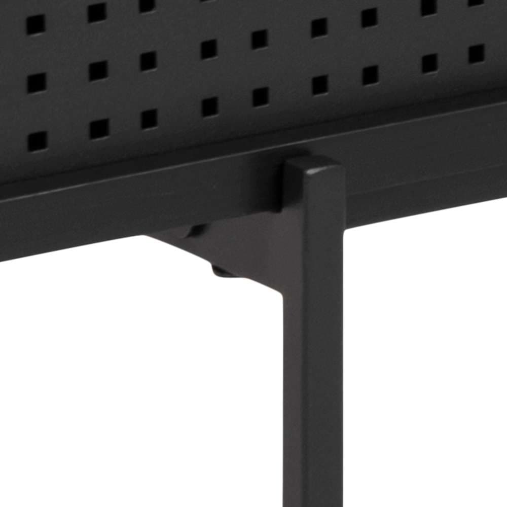 ACTONA GROUP TV-Schrank »Angus« TV-Bank ,TV Tisch mit 1 Schiebetür schwarz. Höhe 44,50 cm