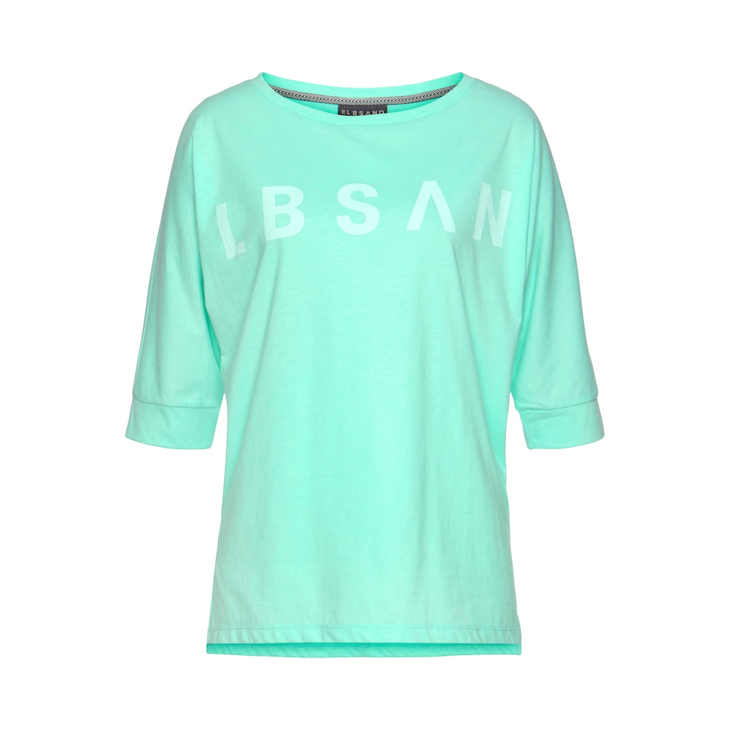 Elbsand 3/4-Arm-Shirt »Iduna«, aus Baumwoll-Mix, lockere Passform, sportlich-casual