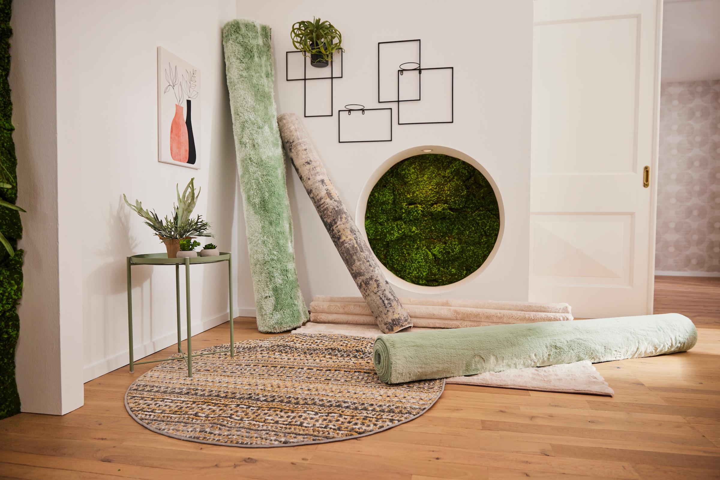my home Teppich »Melanie, Kunstfellteppich, besonders weich, Hoch-Tief-Effekt«, rechteckig, 15 mm Höhe, Kaninchenfell Optik, Wohnzimmer, Schlafzimmer, auch als Läufer