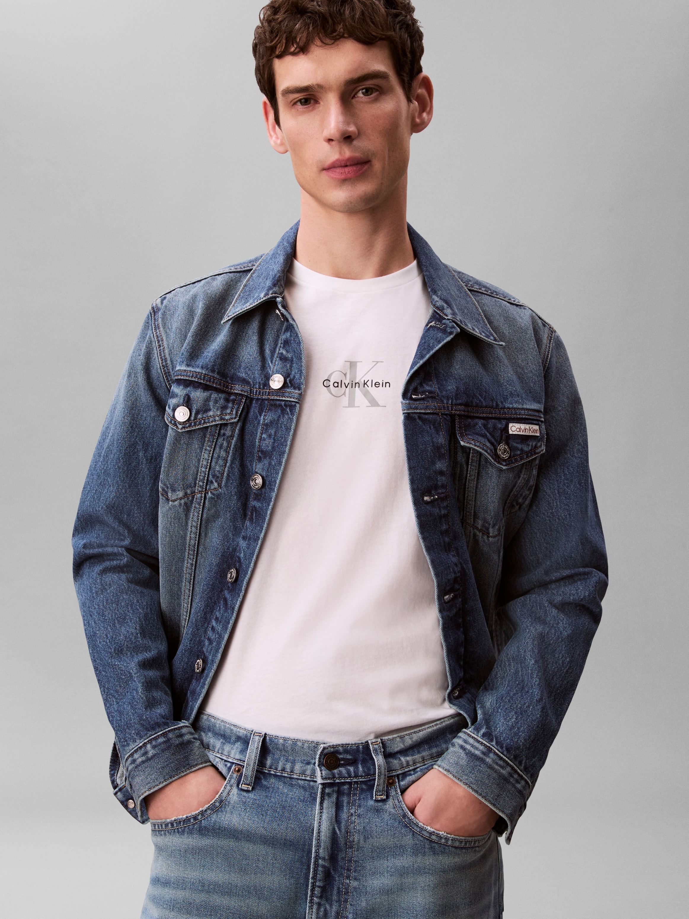 Calvin Klein Jeans T-shirt coupe régulière avec col rond