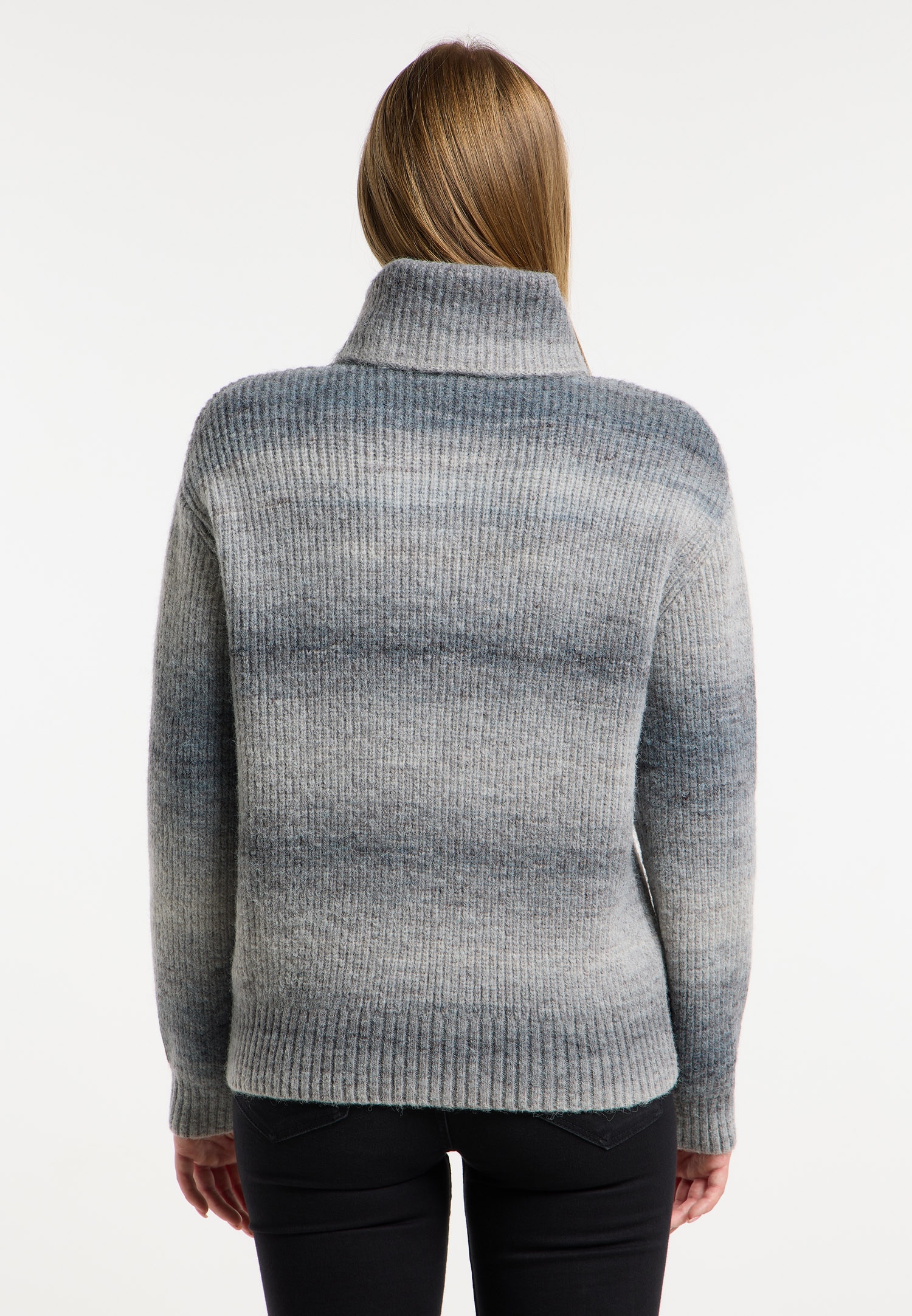 Ragwear Pull à col roulé »SAFINA« pflegeleichter Materialmix, hoher Rollkragen