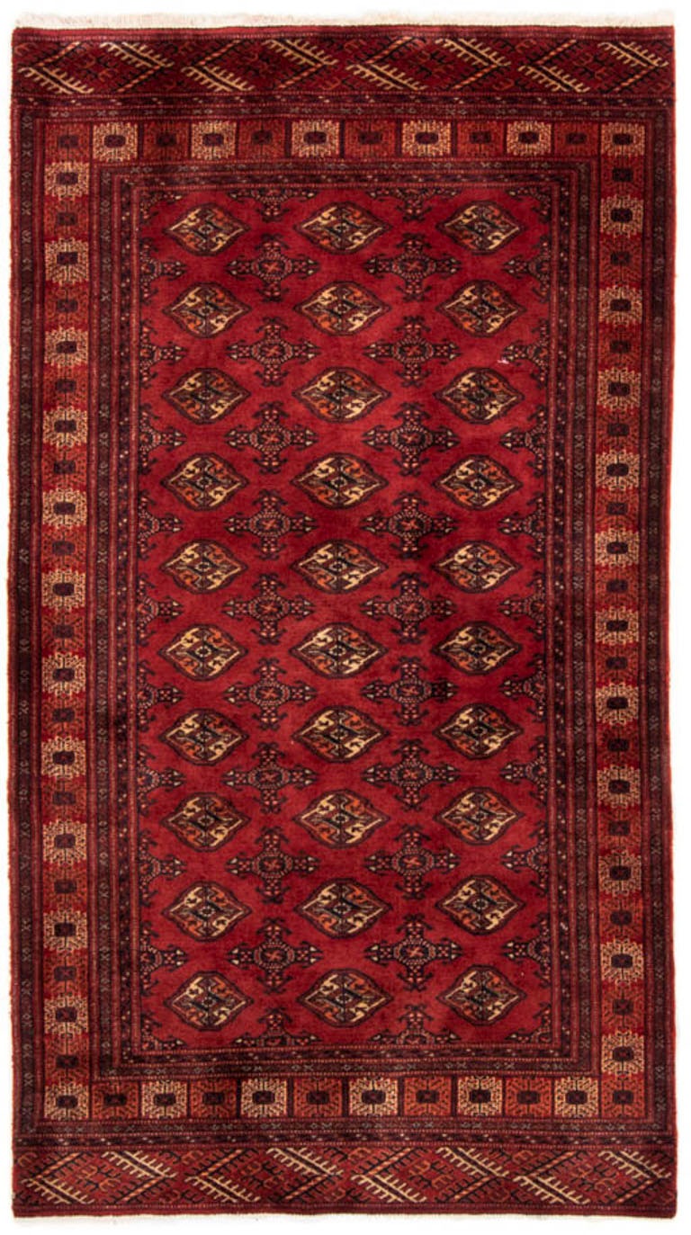 Image of morgenland Hochflor-Läufer »Belutsch Durchgemustert Rosso scuro 197 x 108 cm«, rechteckig, 0,8 mm Höhe, Handgeknüpft bei Ackermann Versand Schweiz