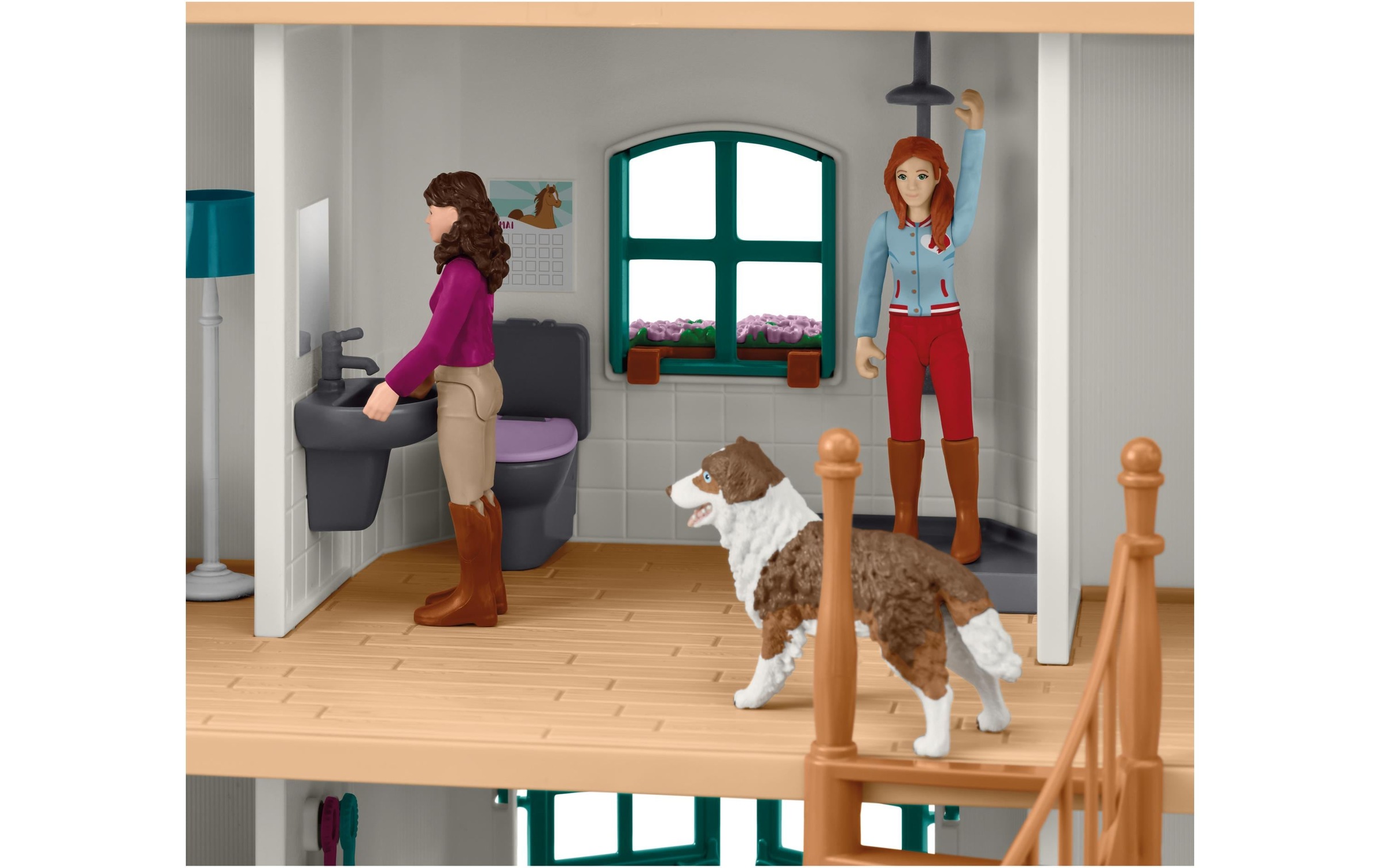 Schleich® Spielfigur »Horse Club Lakeside Pferdehof«