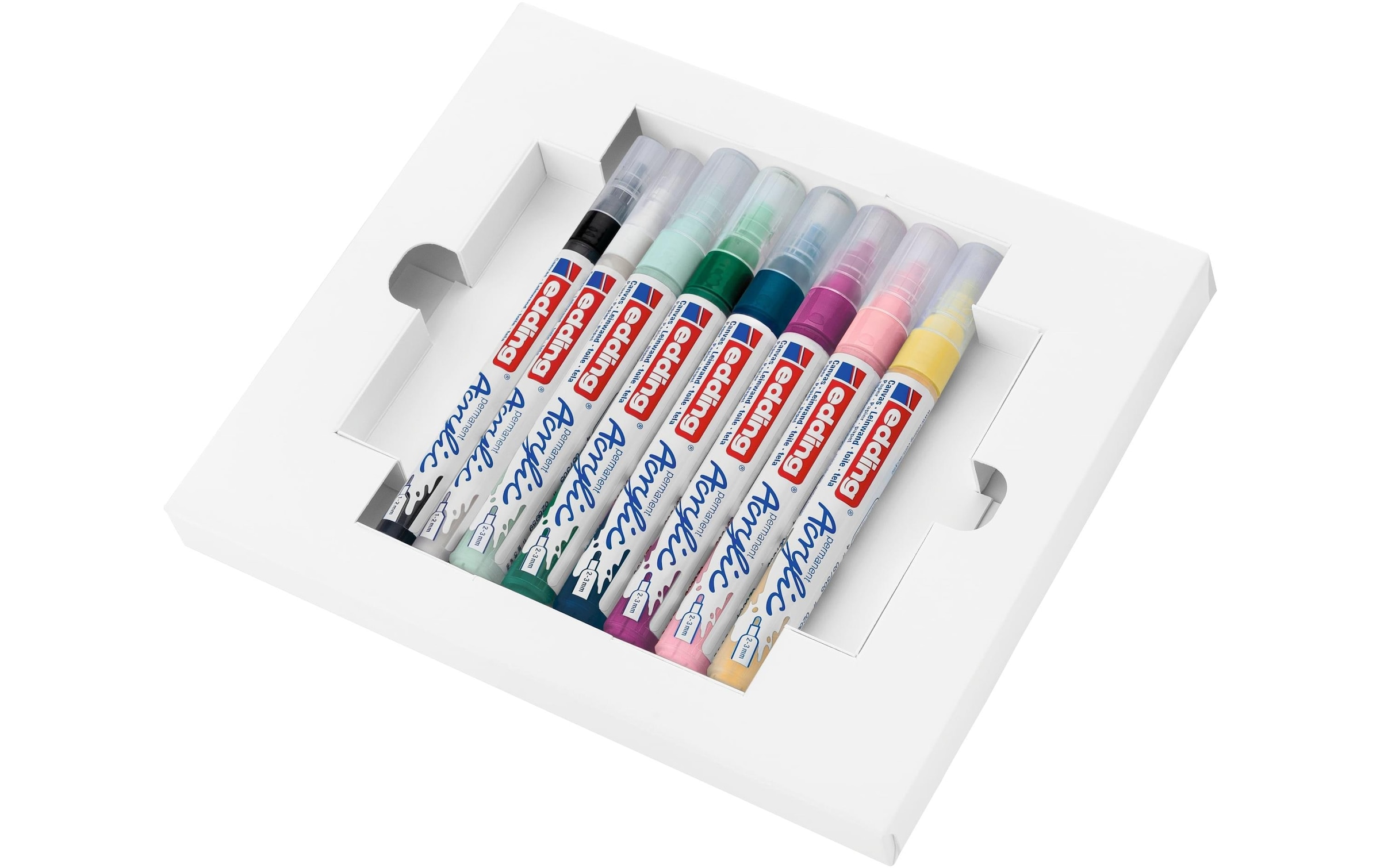 edding Marker »Starter Set 8-teilig«, (8 tlg.), Strichstärke 3mm